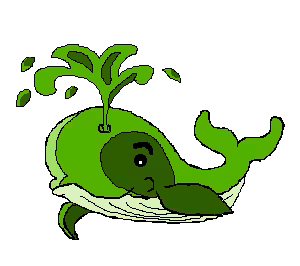 Happy Pixel Whale