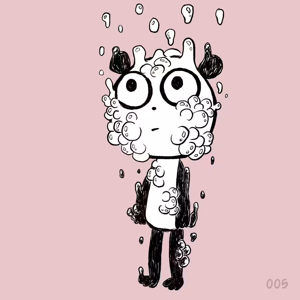Infected panda no.005