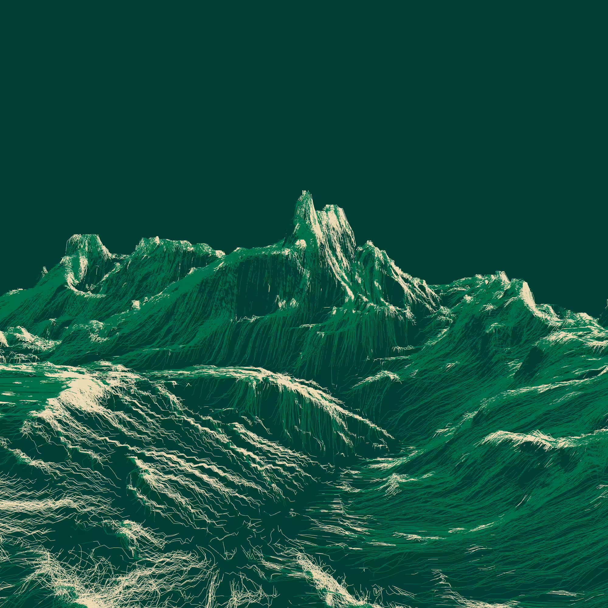 Ridge Scribbles #199