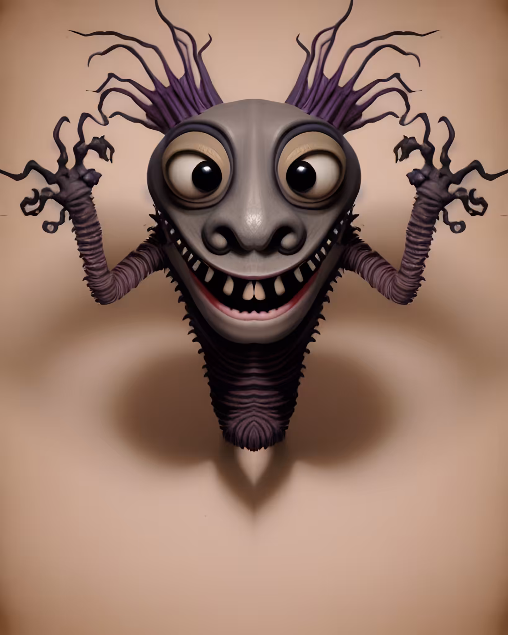 Creature with funny face II