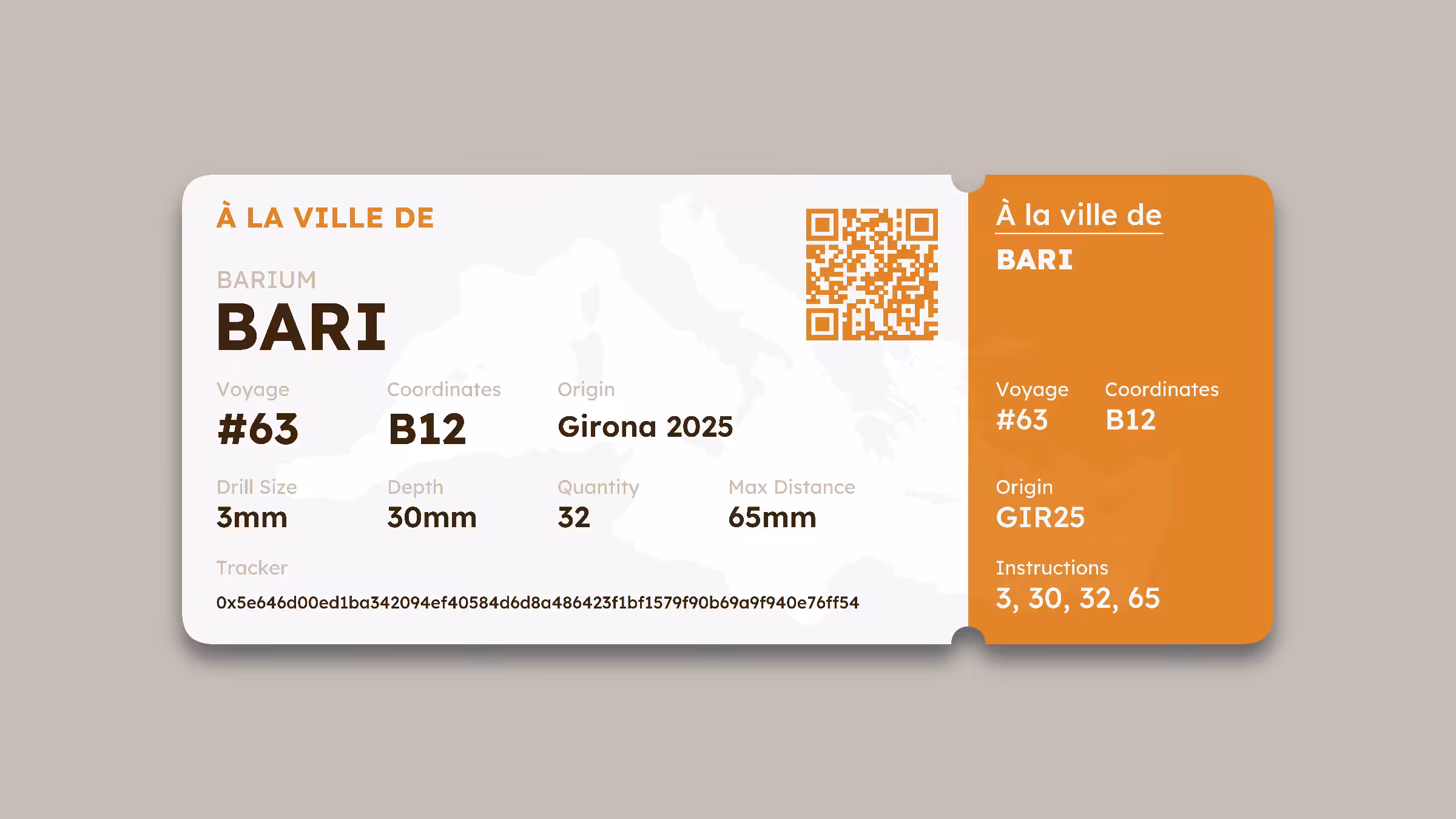 À la ville de #63