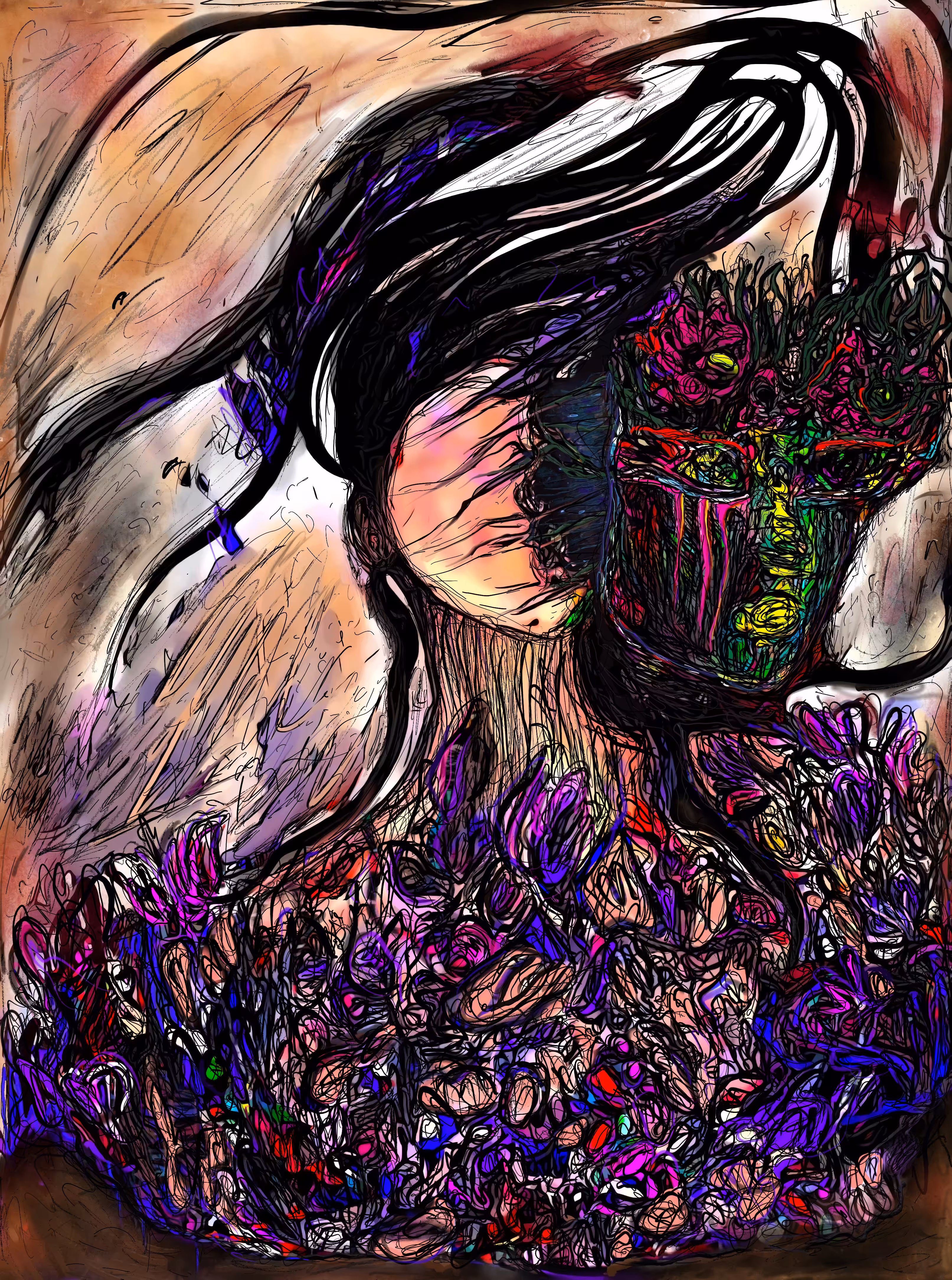 Hidden face
