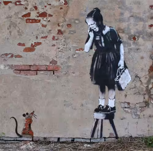 THE ART OF BANKSY: LA MOUSE