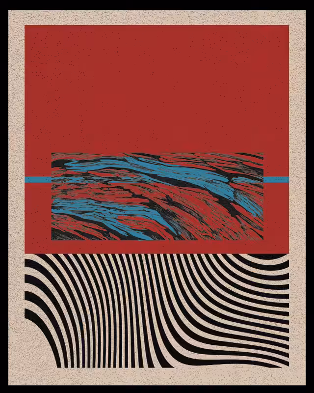 Bauhaus art #red #23