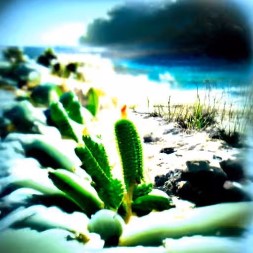 Cactus on the Beach