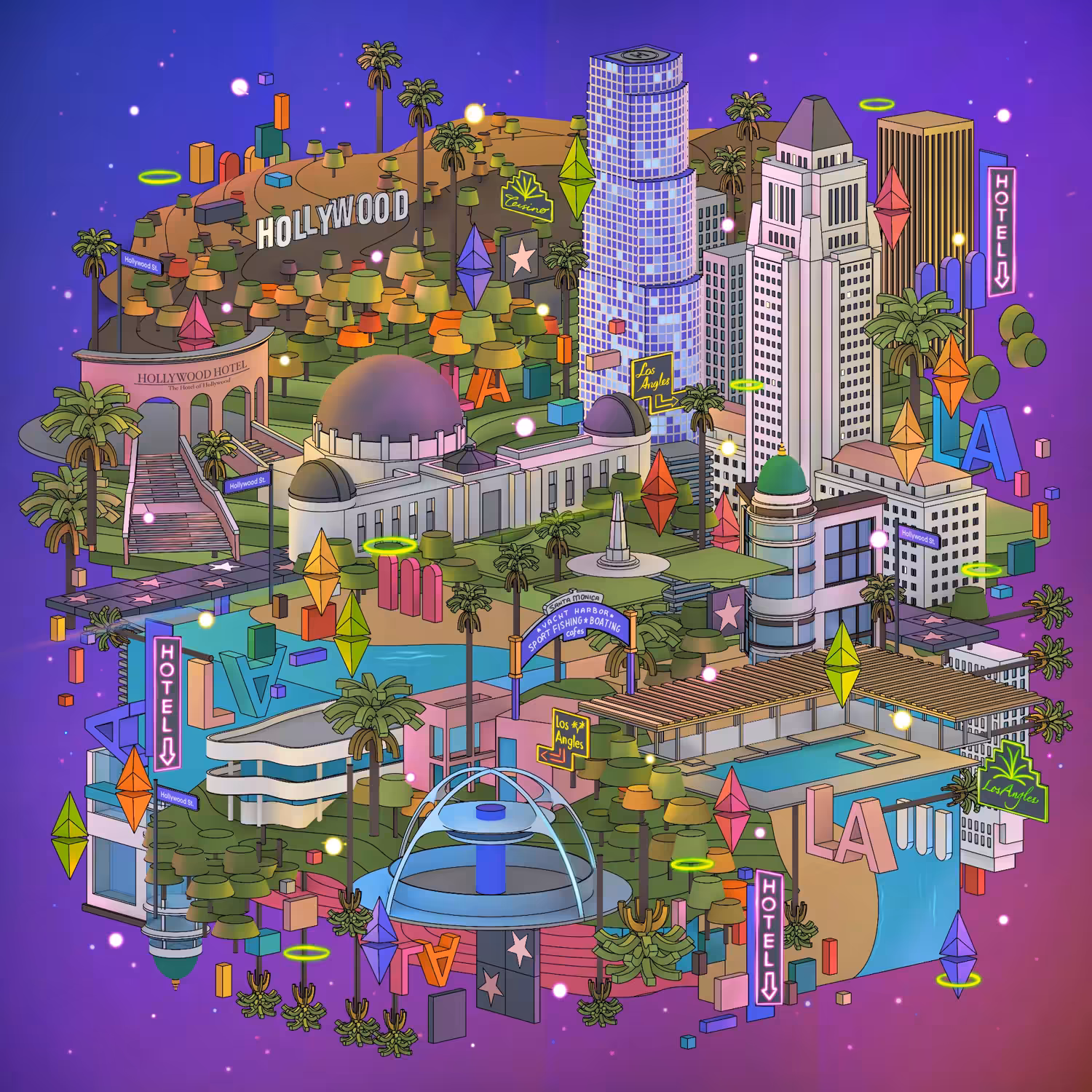 Composition 09: LA