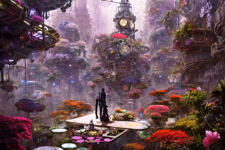 Flowerpunk Fantasy Garden