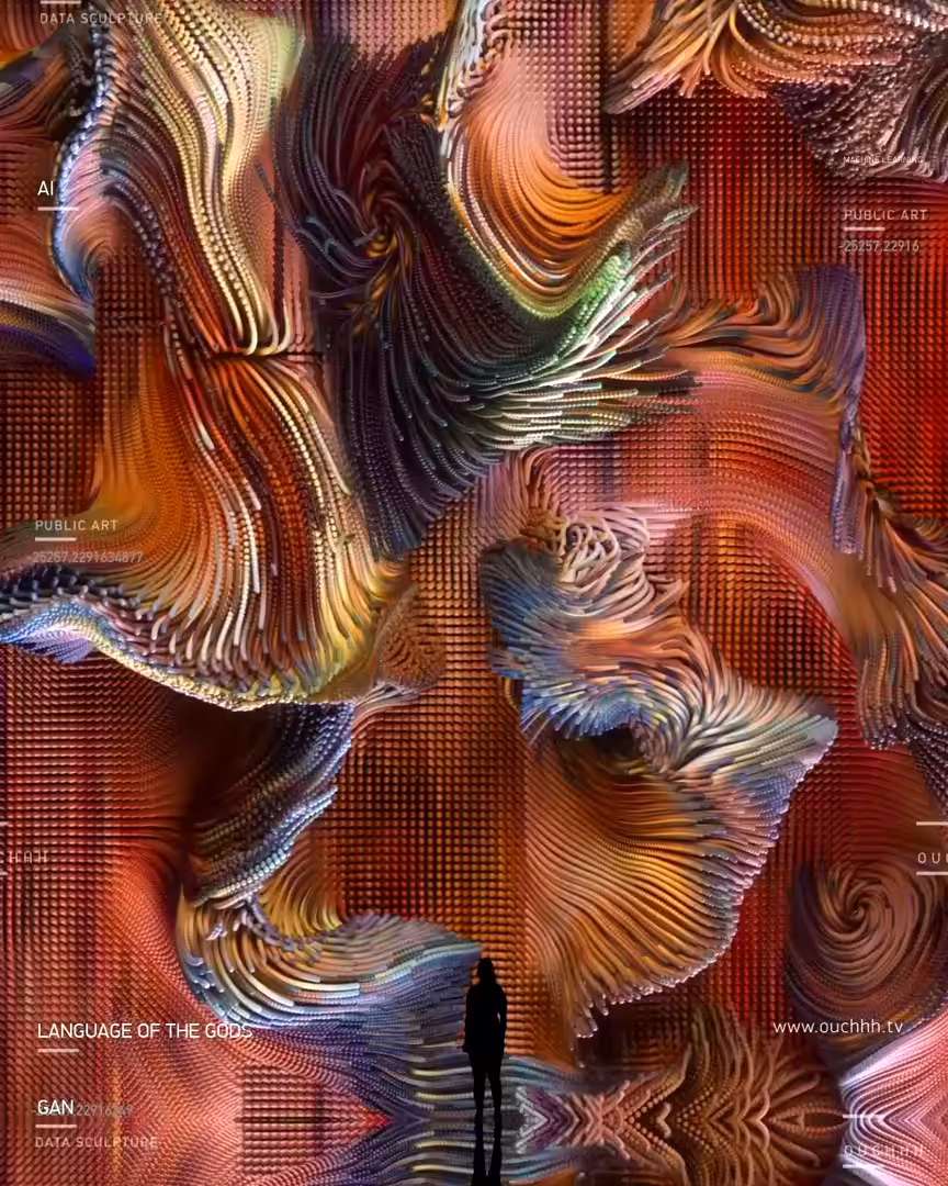 LANGUAGE OF THE GODS_AI DATA PAINTING_01