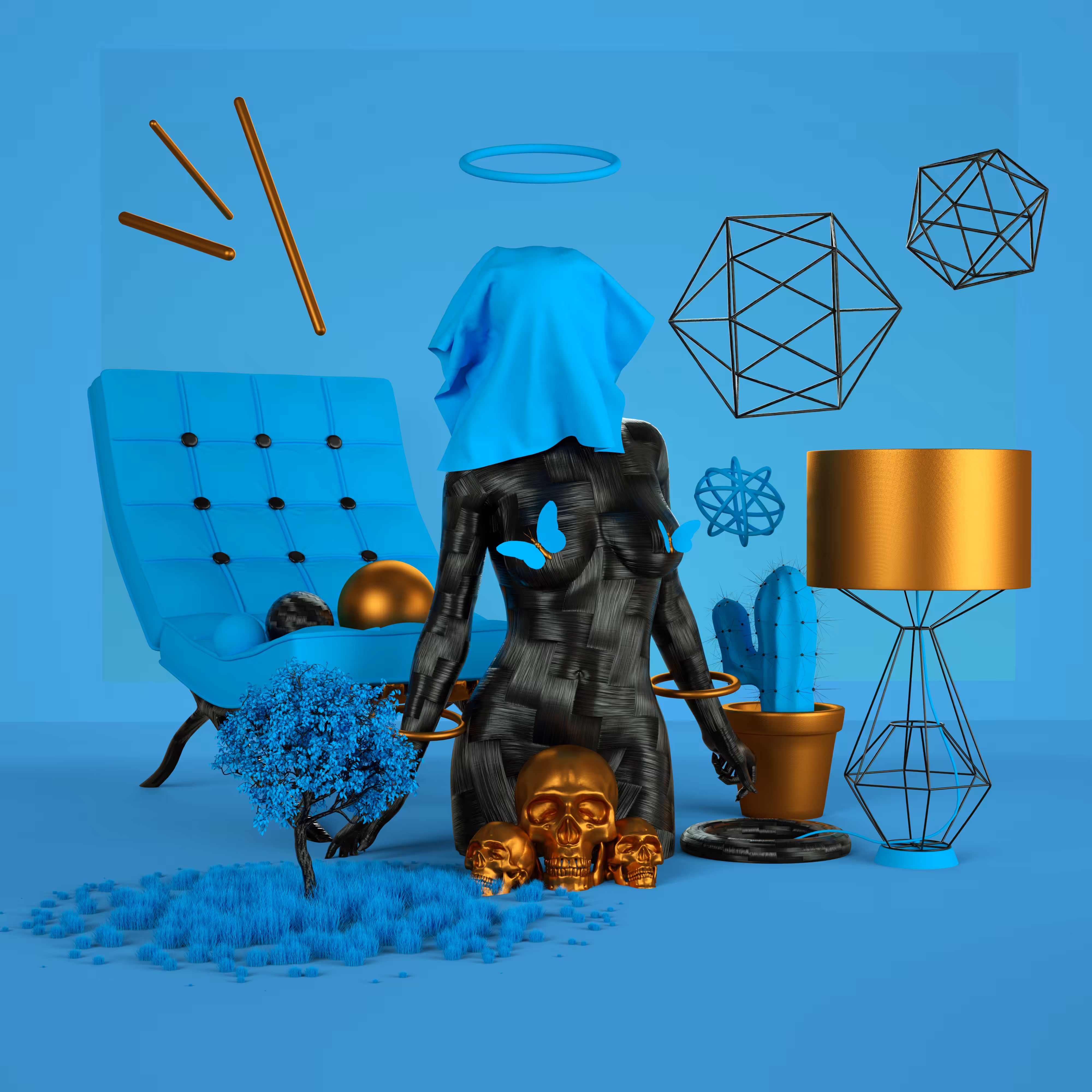 Blue  Aesthetic