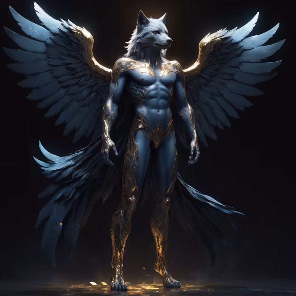 flying wolf
