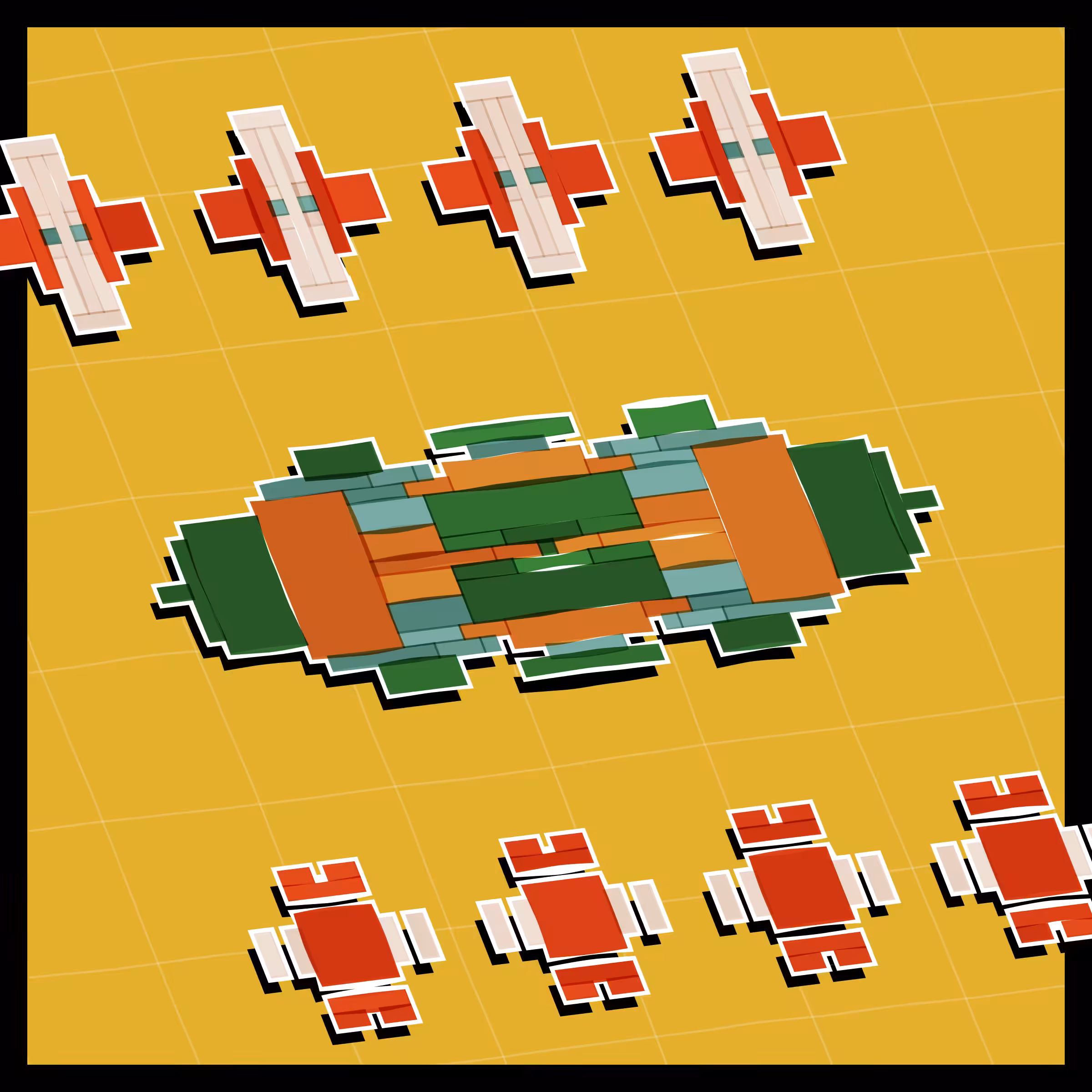 Paper Armada #938