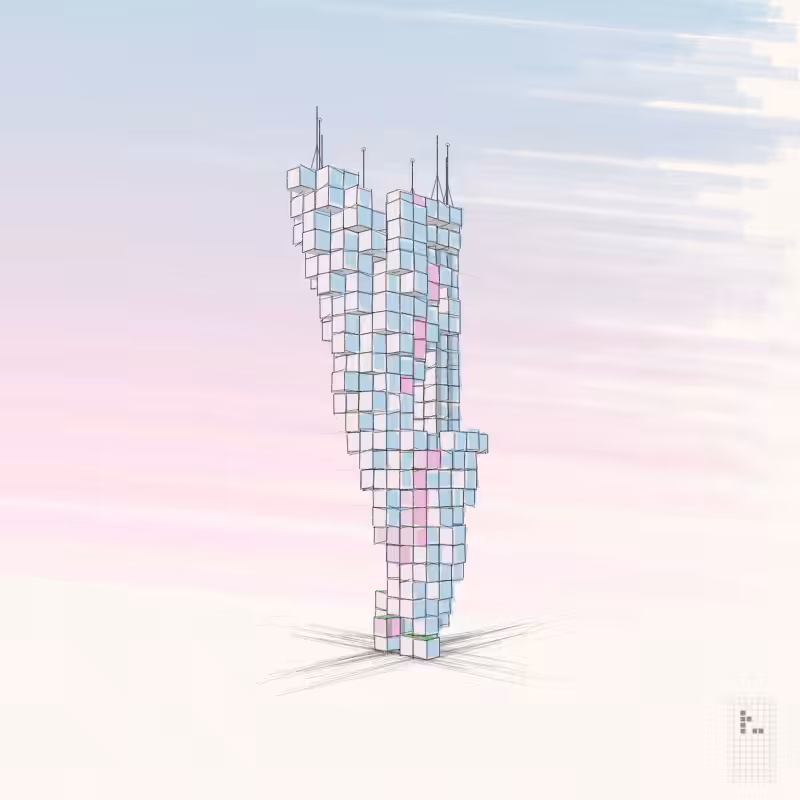Cellular Skyscrapers #140