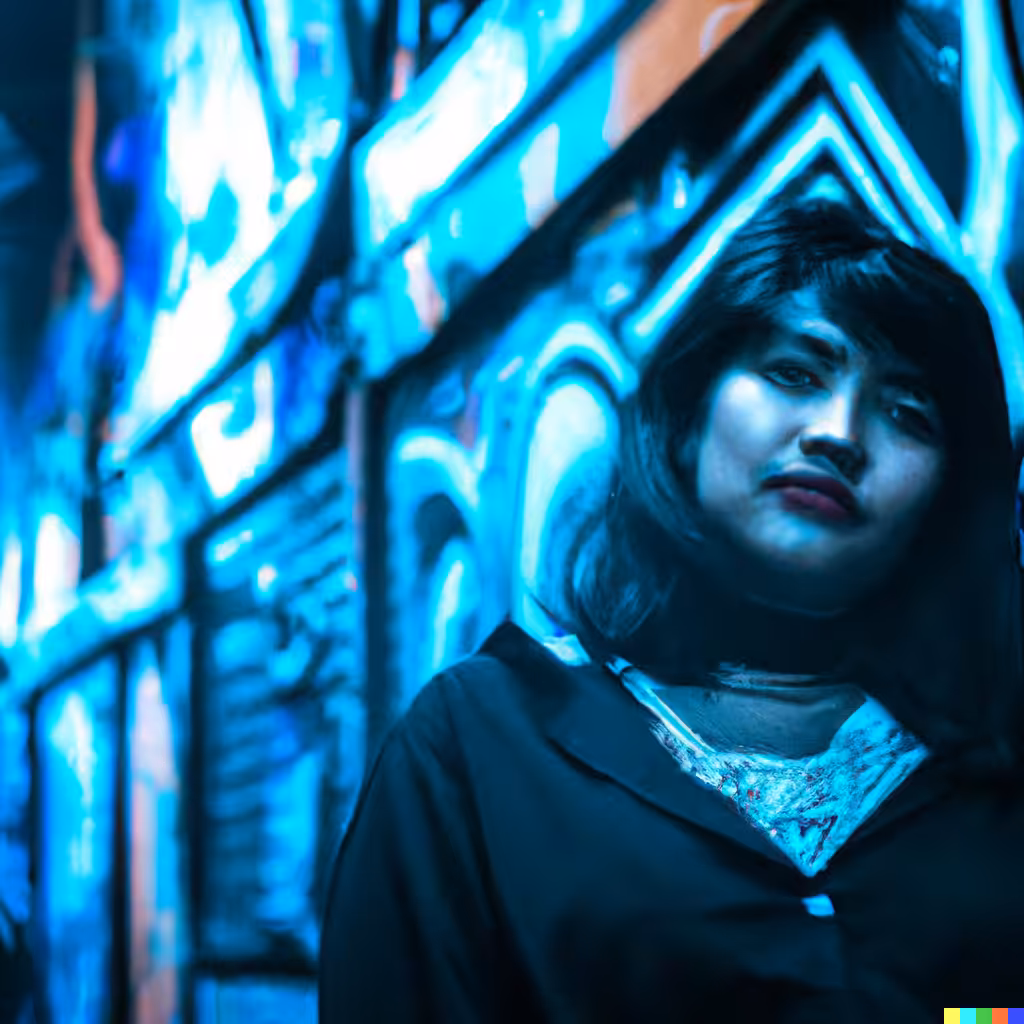 Alley Art Faces No. 2