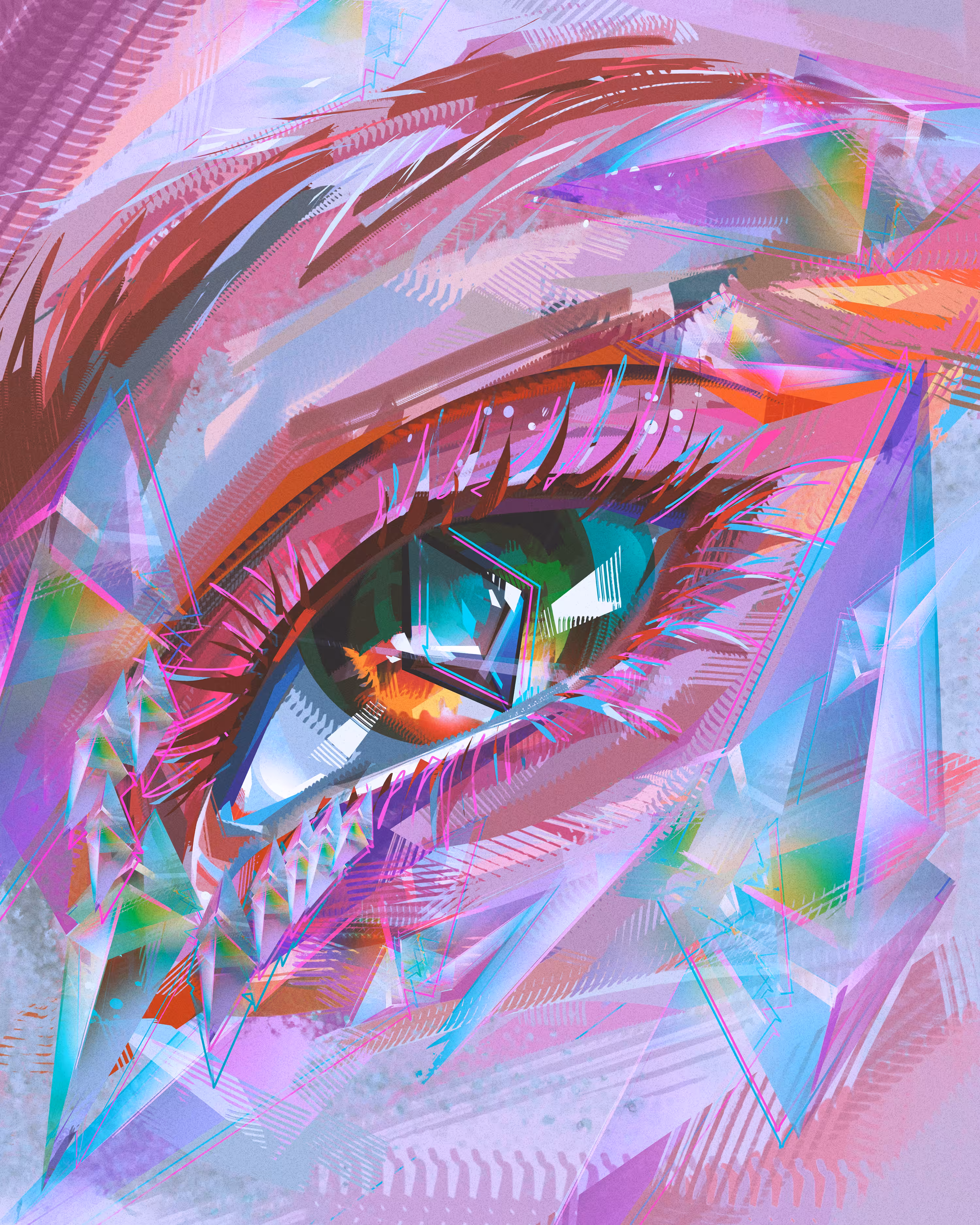 Gaze Series - Ethereum Reverie