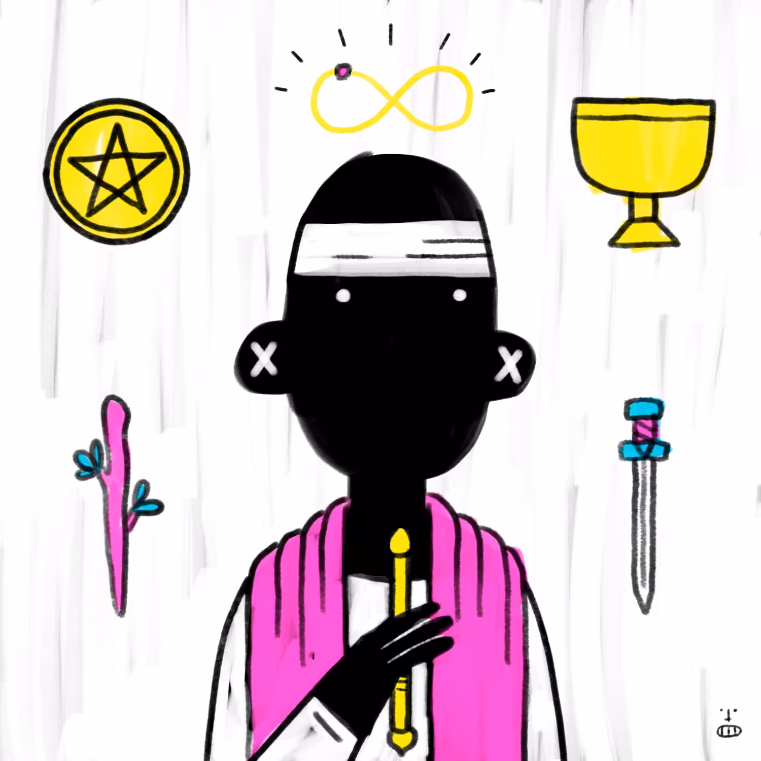11 - The Magician. 