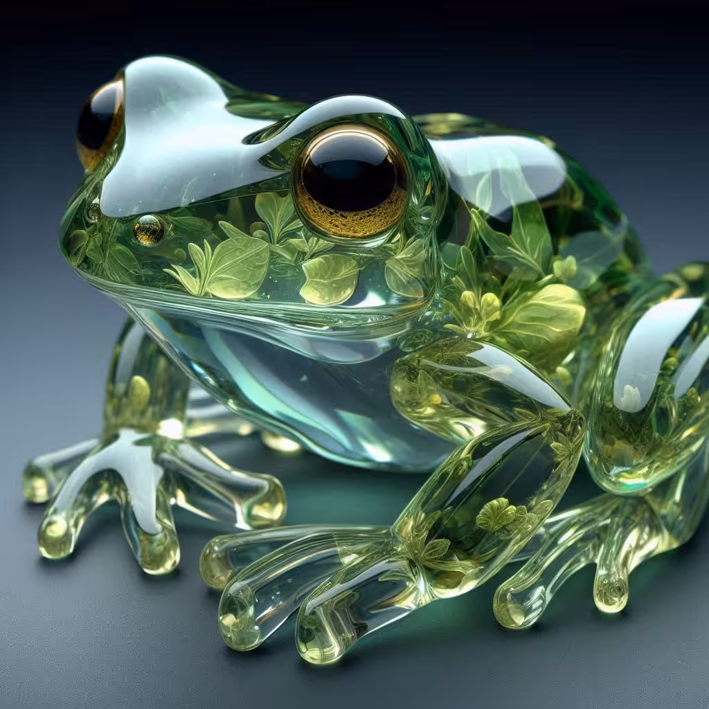 Transparent Frog