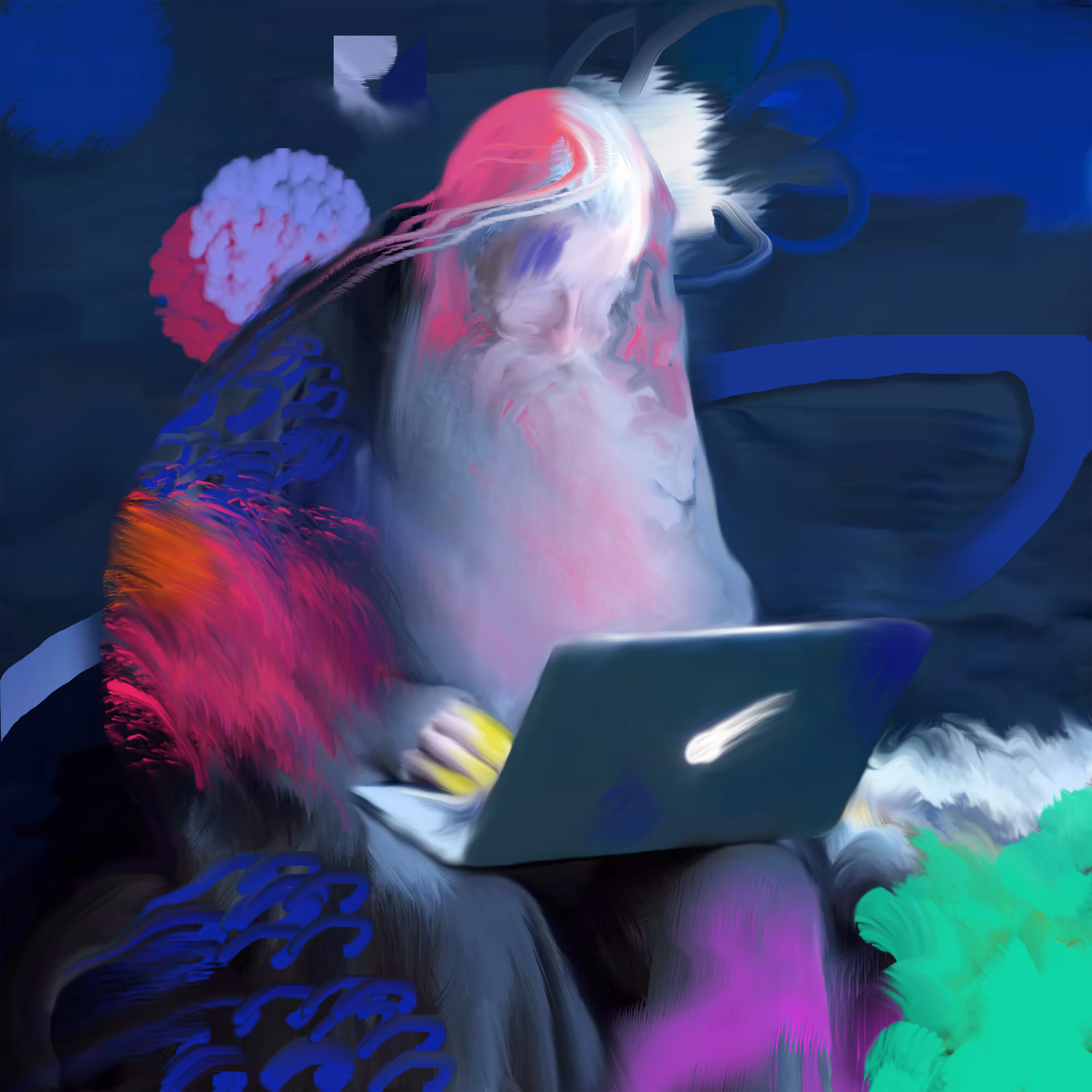 The mage mints a piece