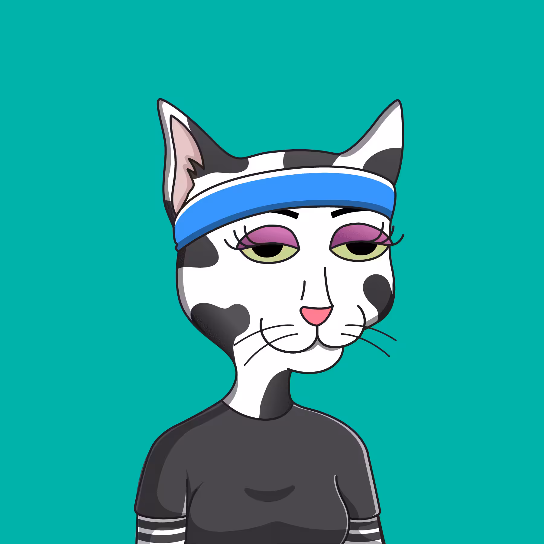 Girl Cat #513