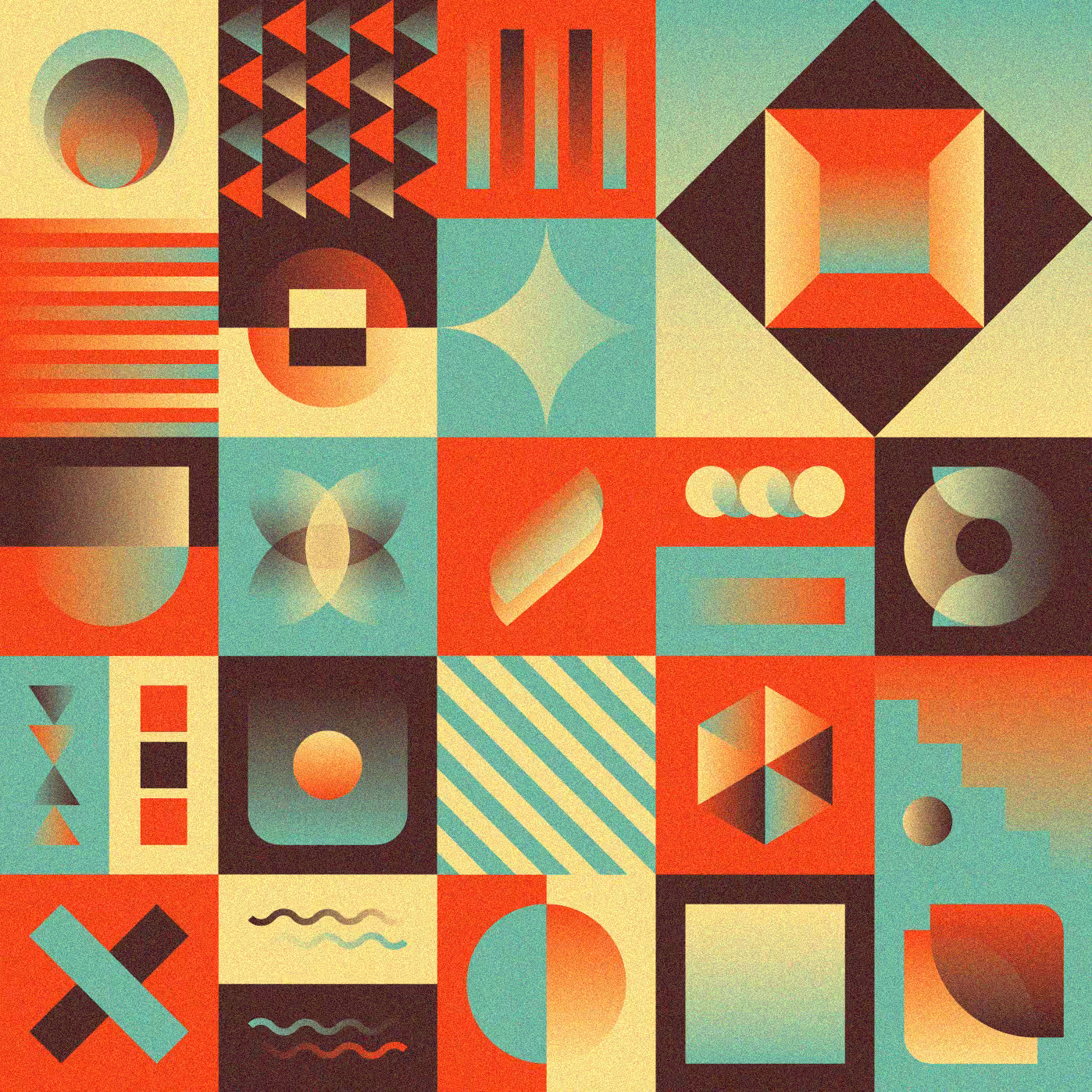 Shadient Grids #34