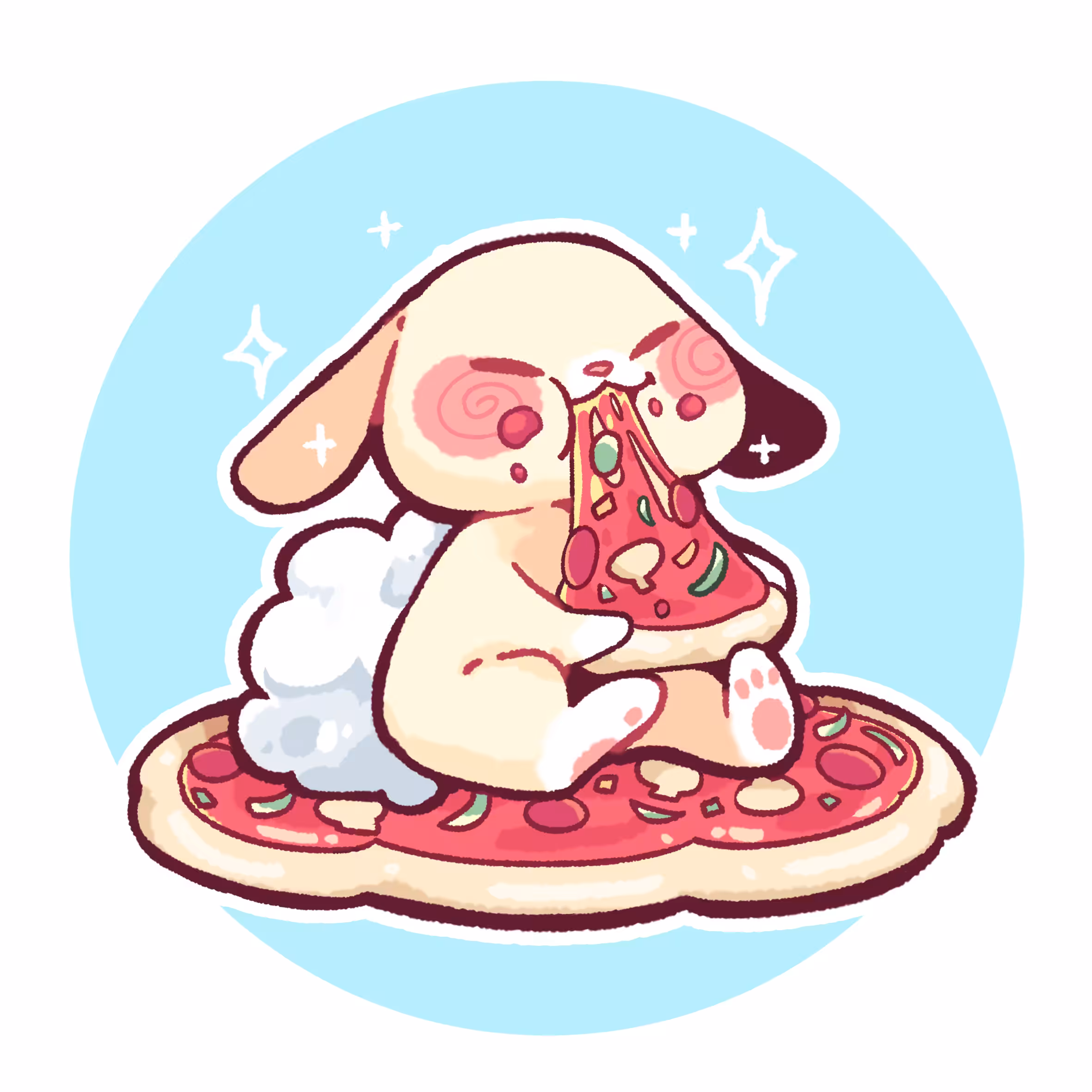 Rabbit Series: Pizza