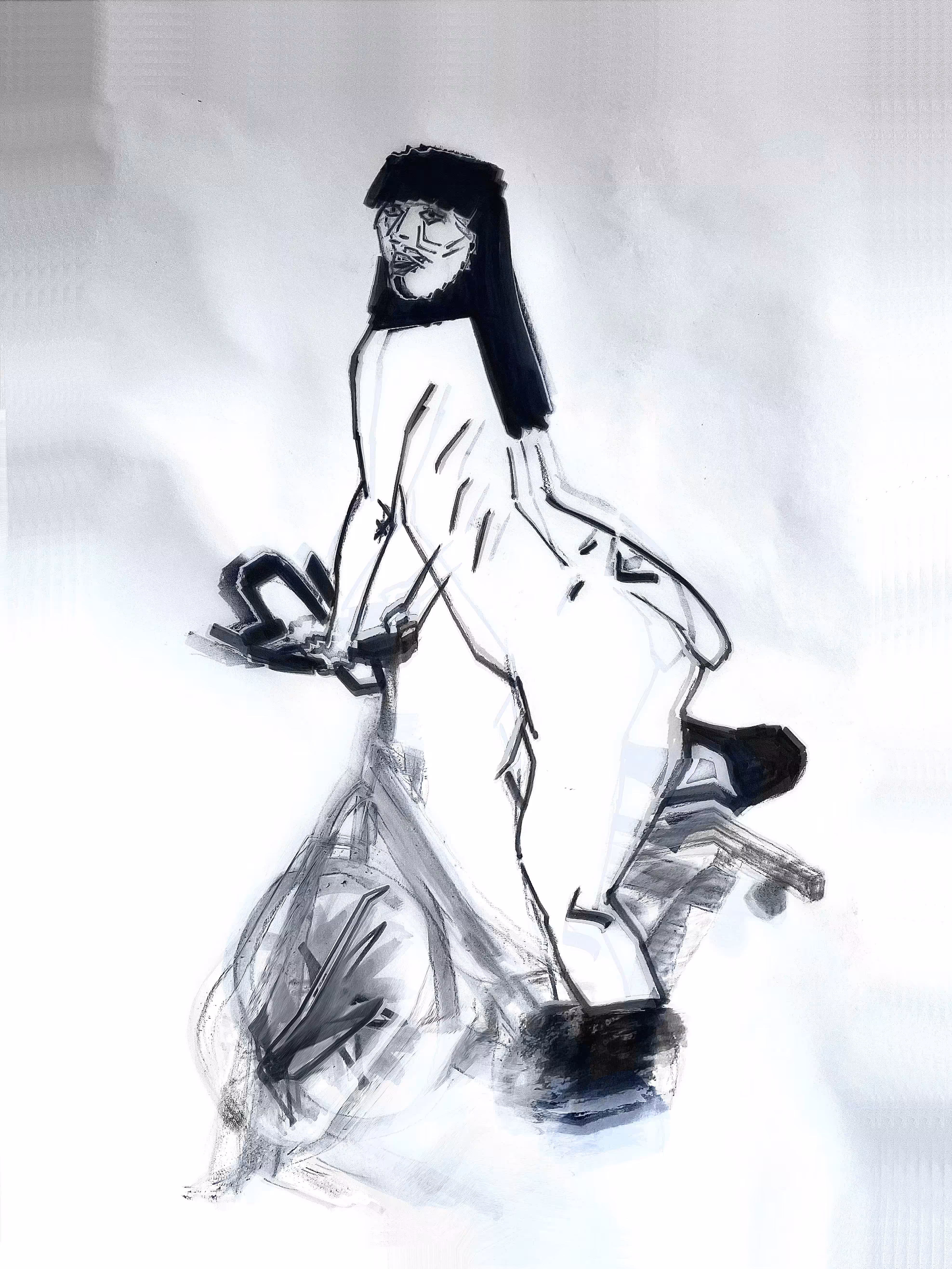 Jeanne Duval searching for Orgone #040562