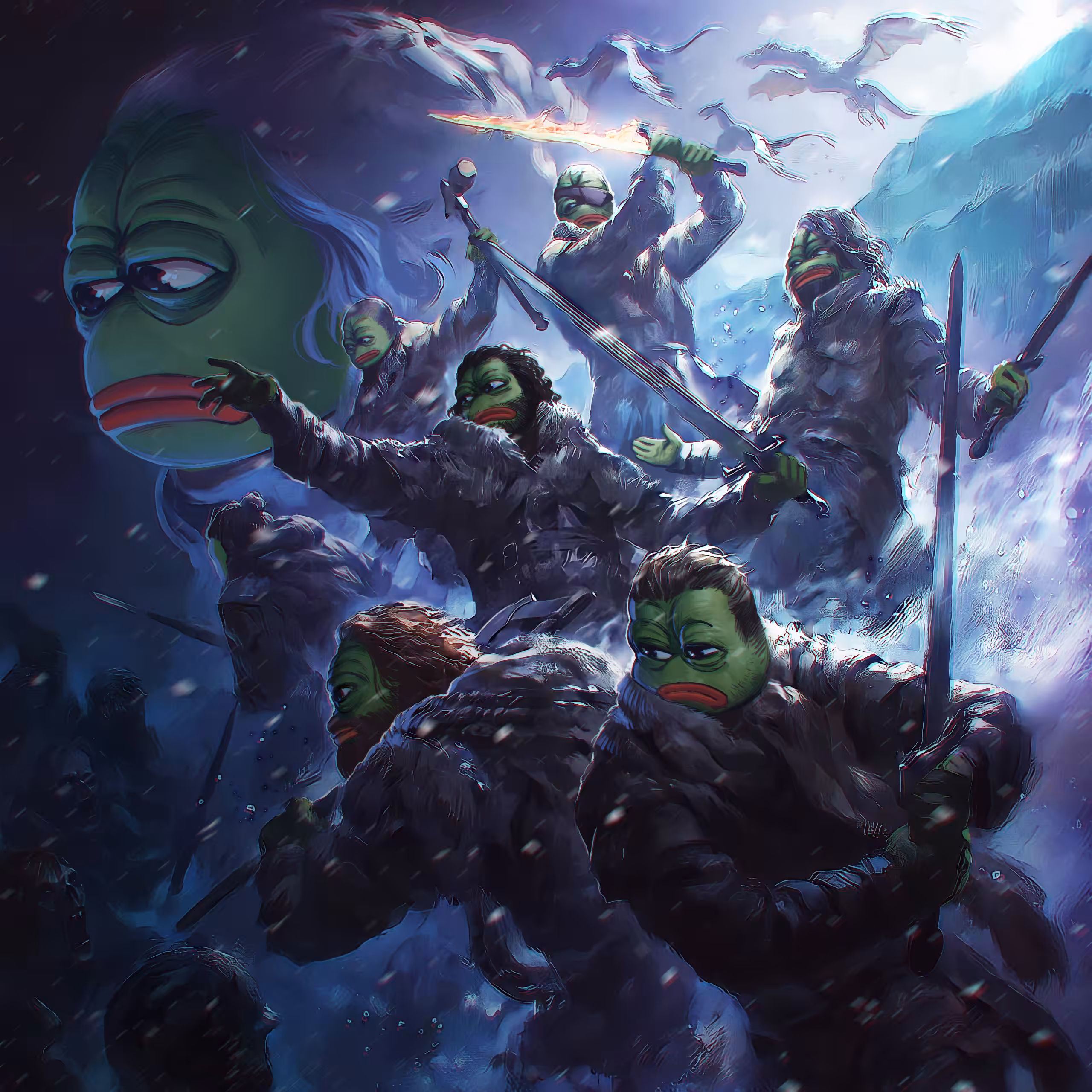 ❄️ Pepe of Thrones ❄️