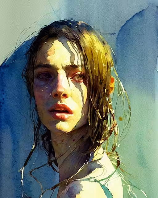 Watercolor #15 - AI Generated