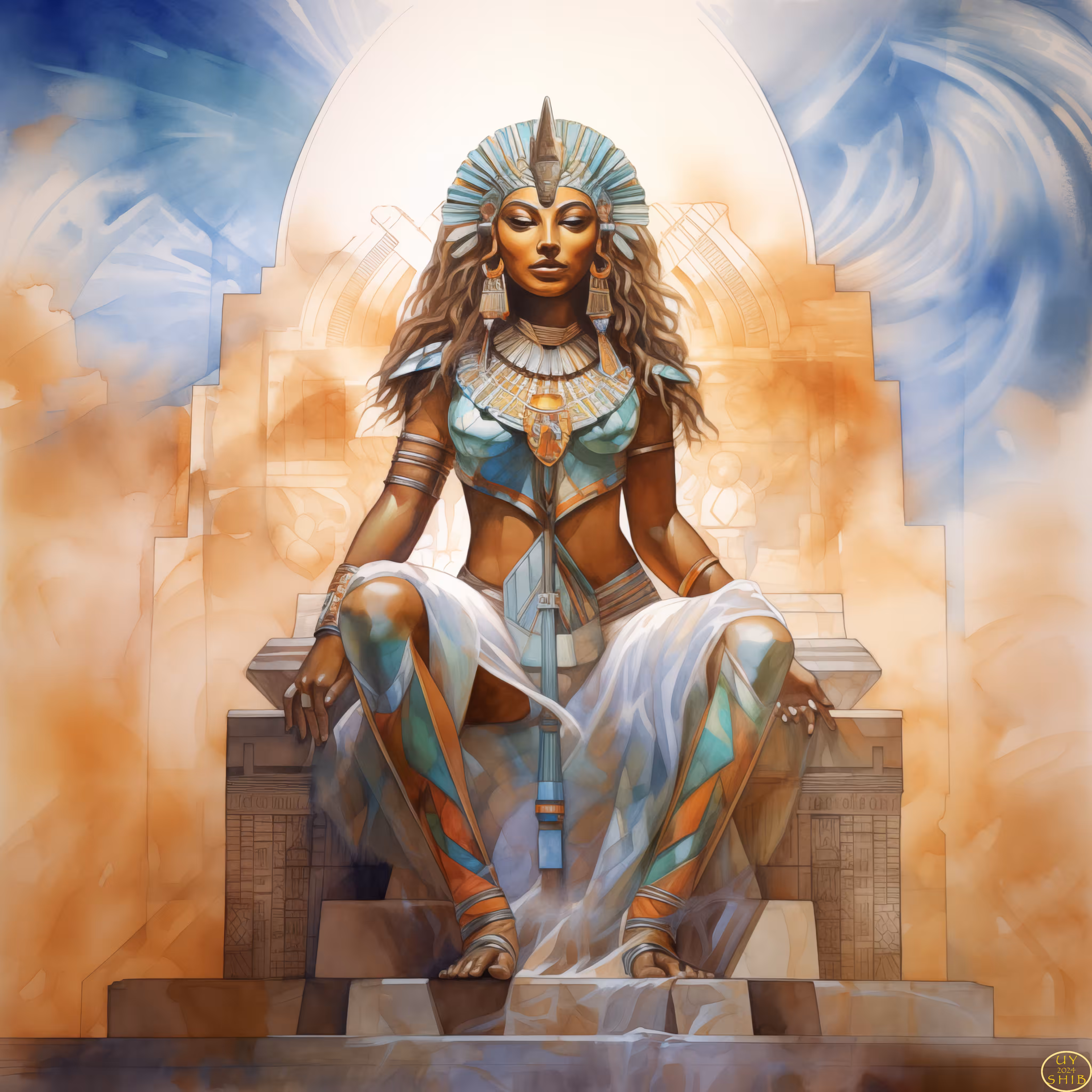 Walk like an Egyptian / Goddess Hathor #3