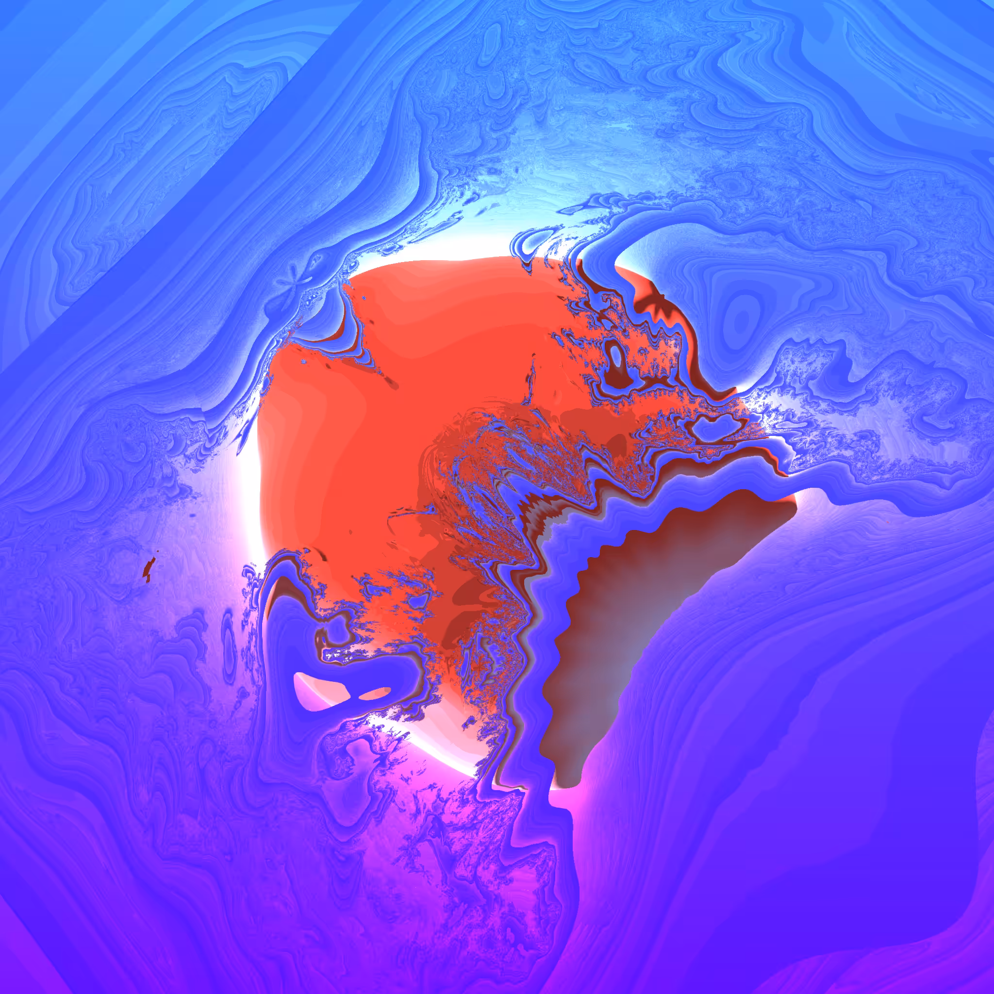 Molten Core: Sunrise Over A Breaking Sea