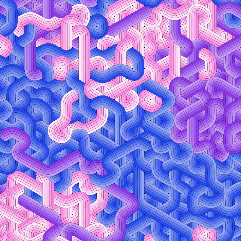 Bézier Truchet #65