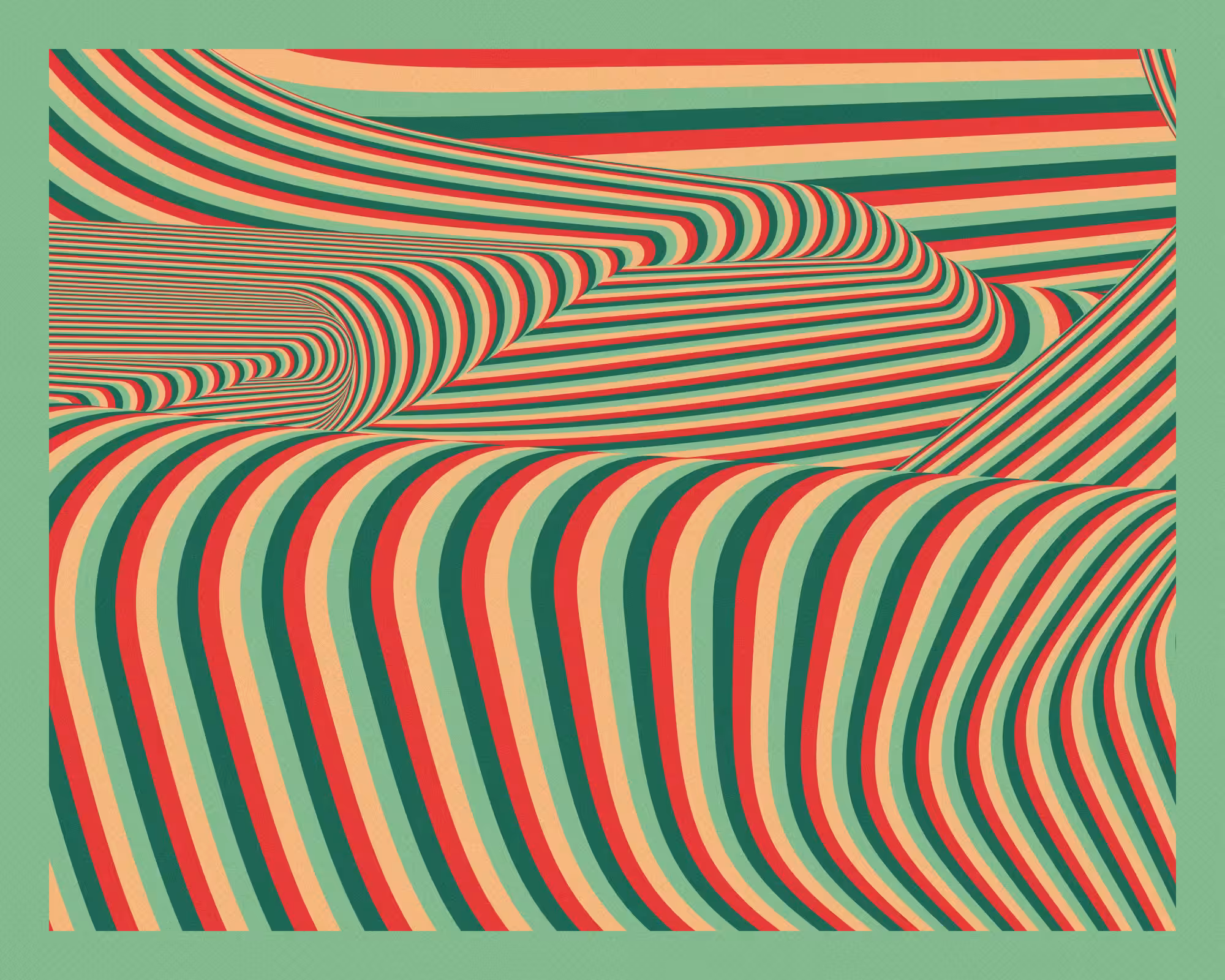 Alternating bands of color #73