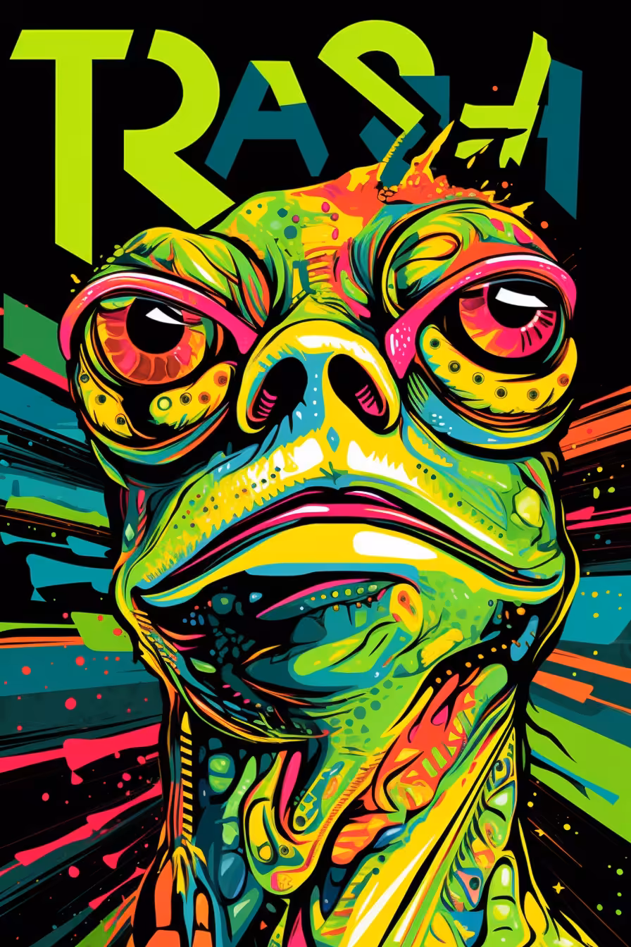 FAKE TRASH PEPE 2