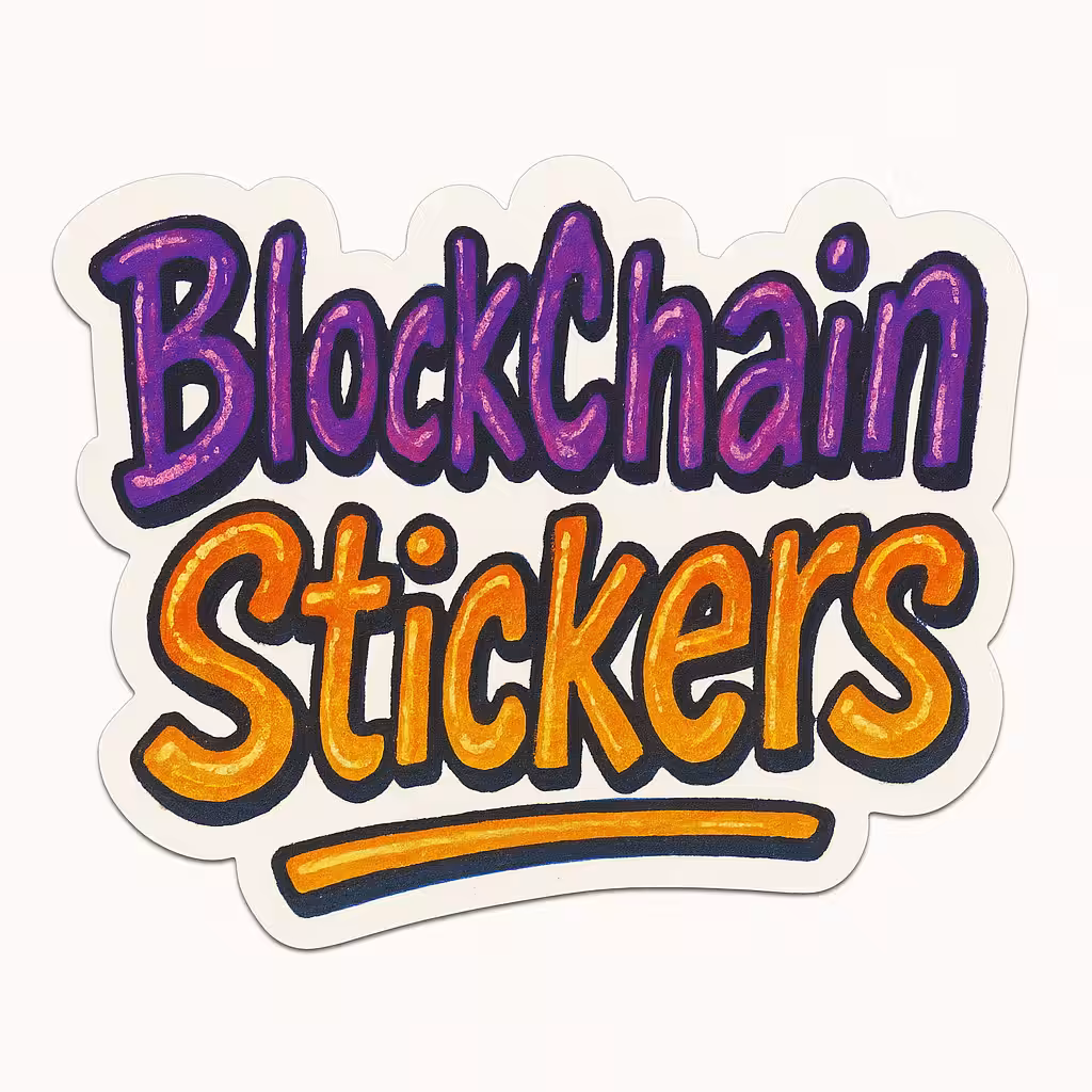 Blockchain Stickers