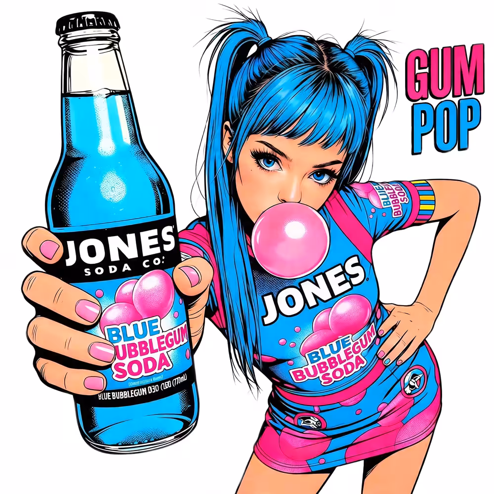 GUM POP 040 - Blue Bubblegum Pop Queen