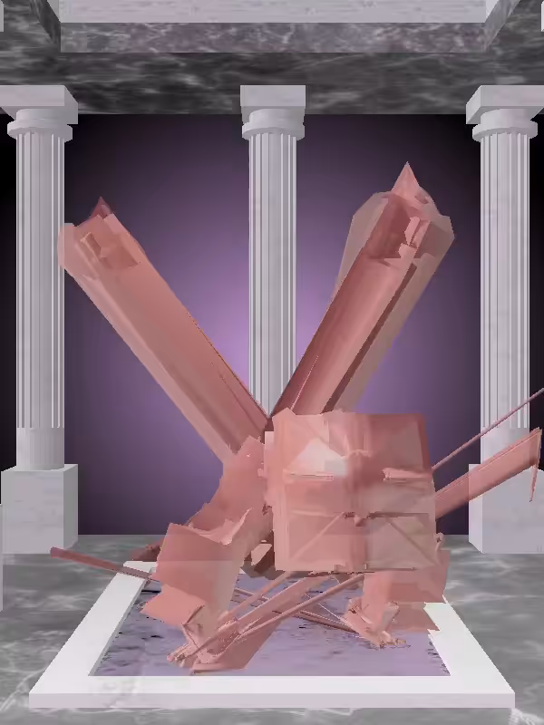 HeavenComputer: The Fading Rising Sealwax Red Woman #6849