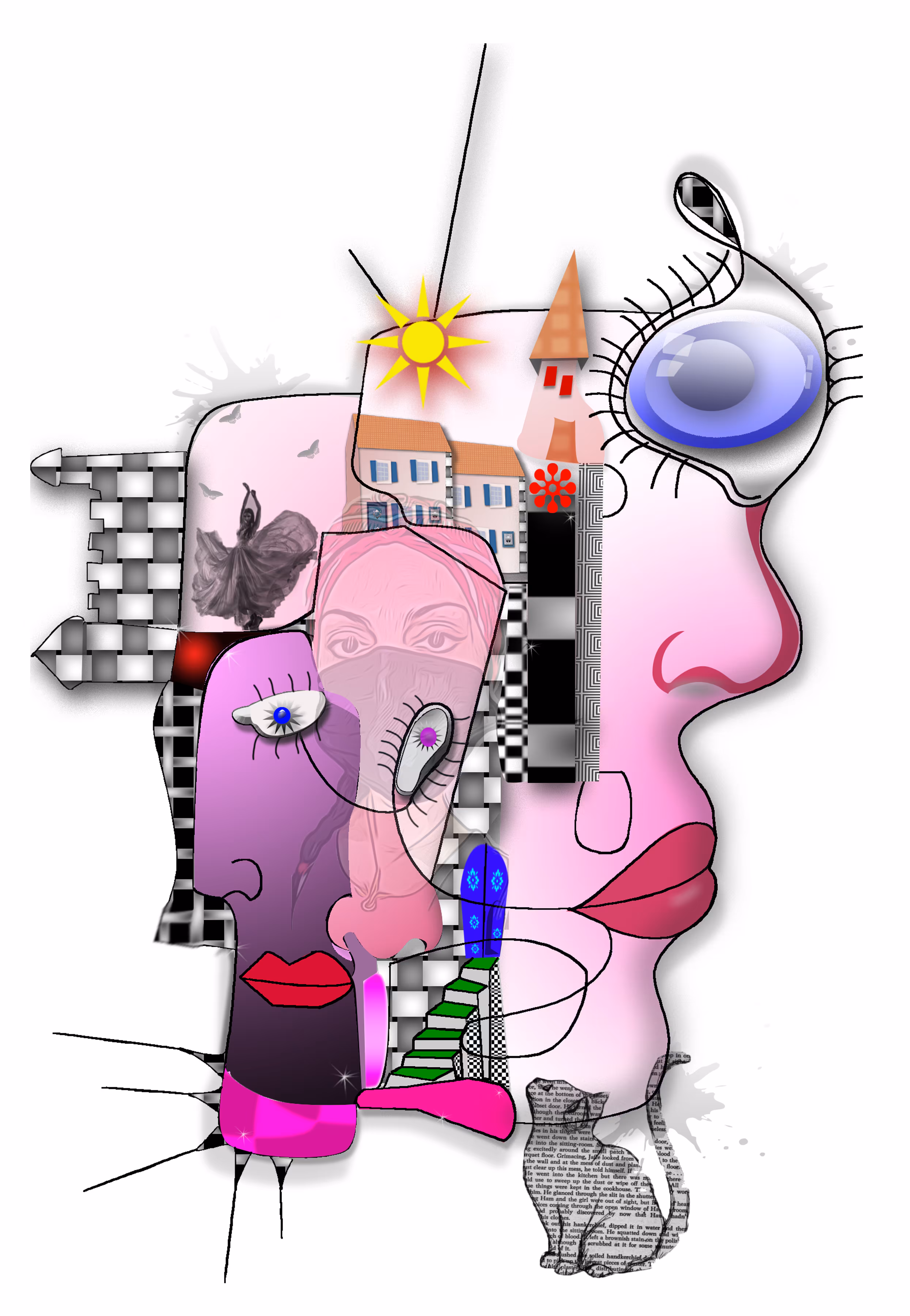 Hidden faces