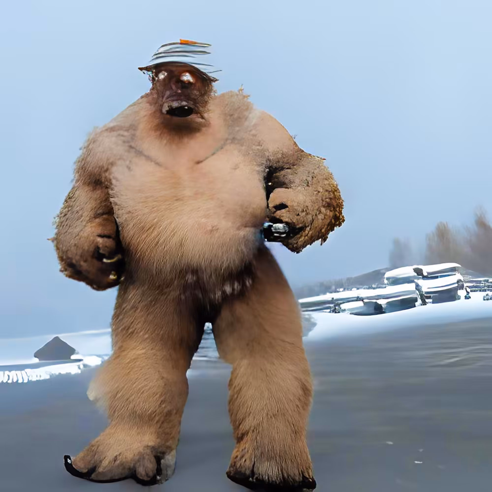 SASQUATCH ON VACATION