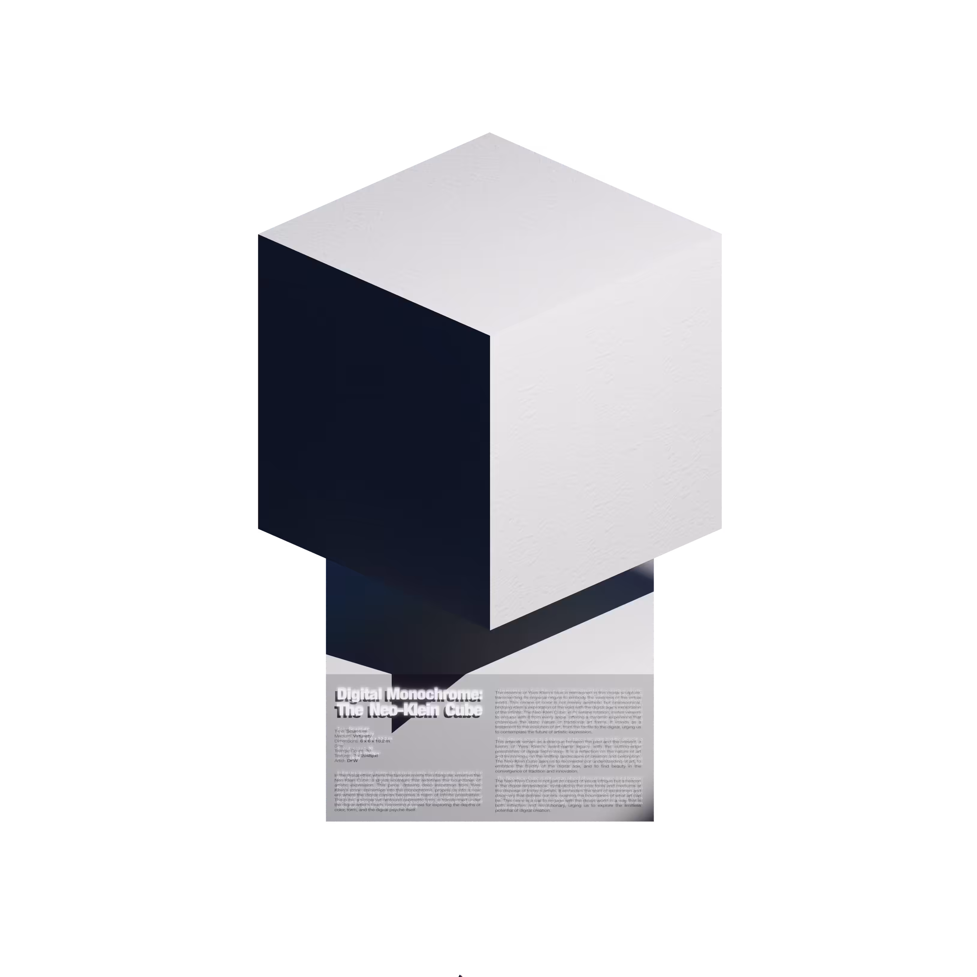 DFW Design: Neo Klein Cube GRY