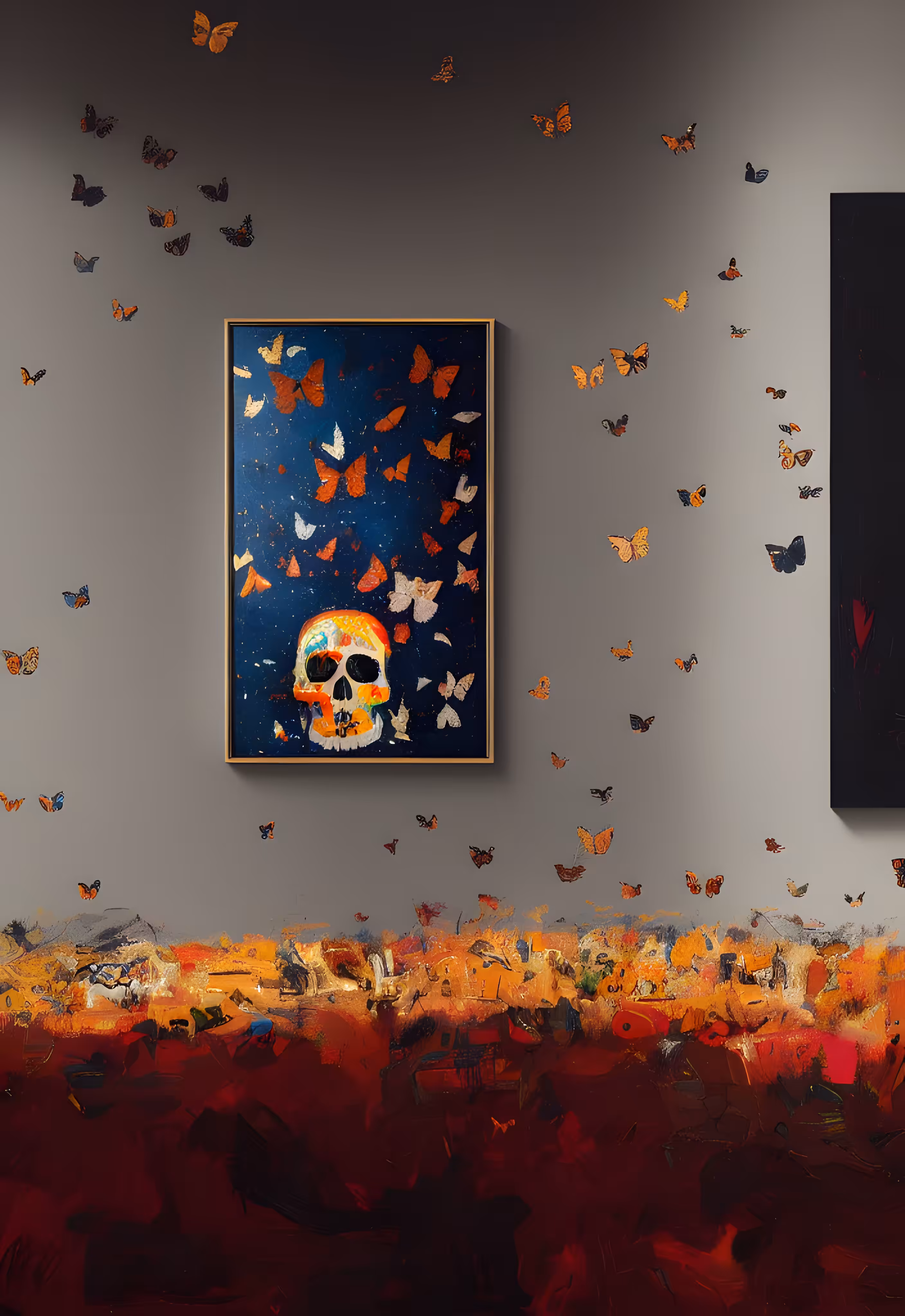 Works in collaboration with AI
