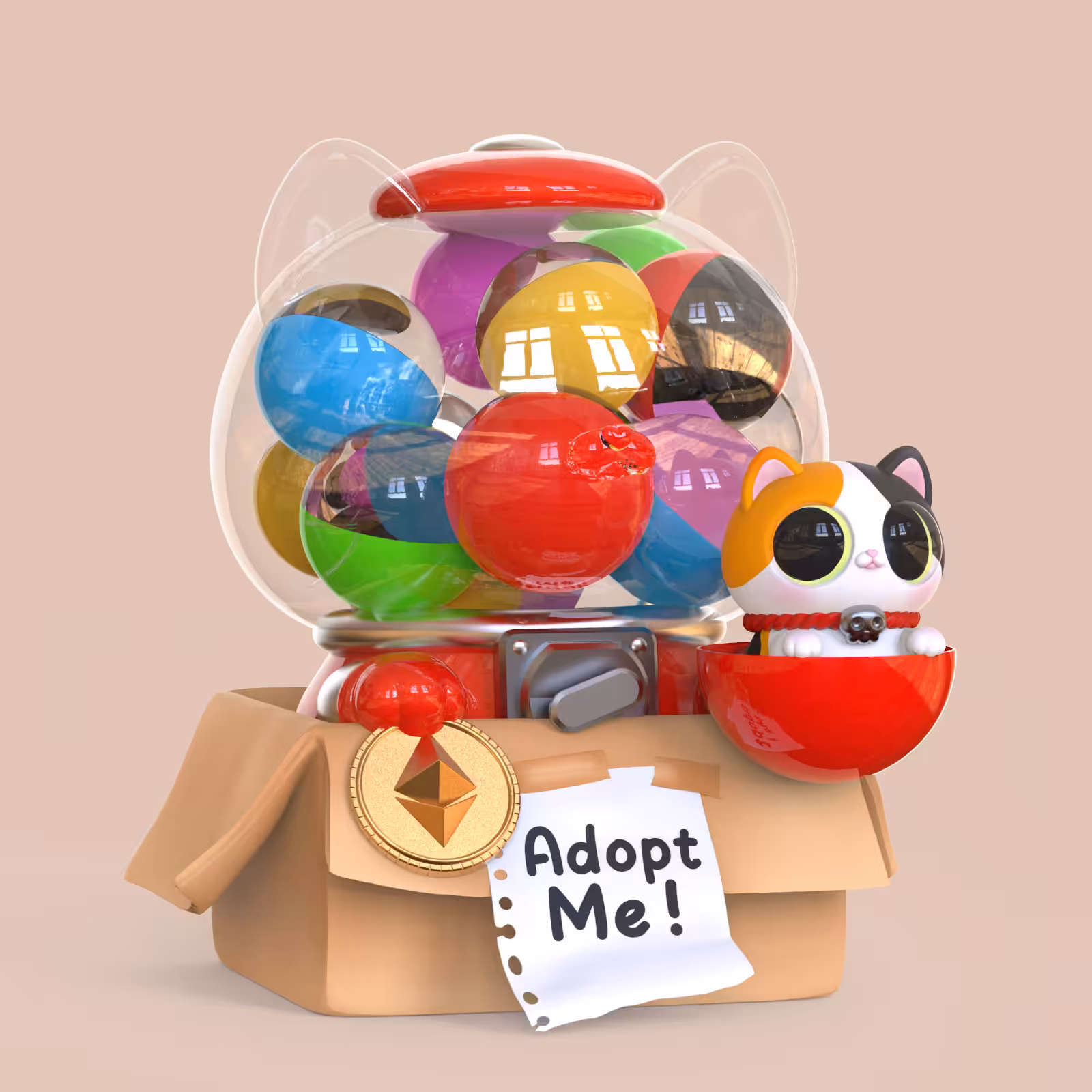 254 Orathai : Gashapon 
