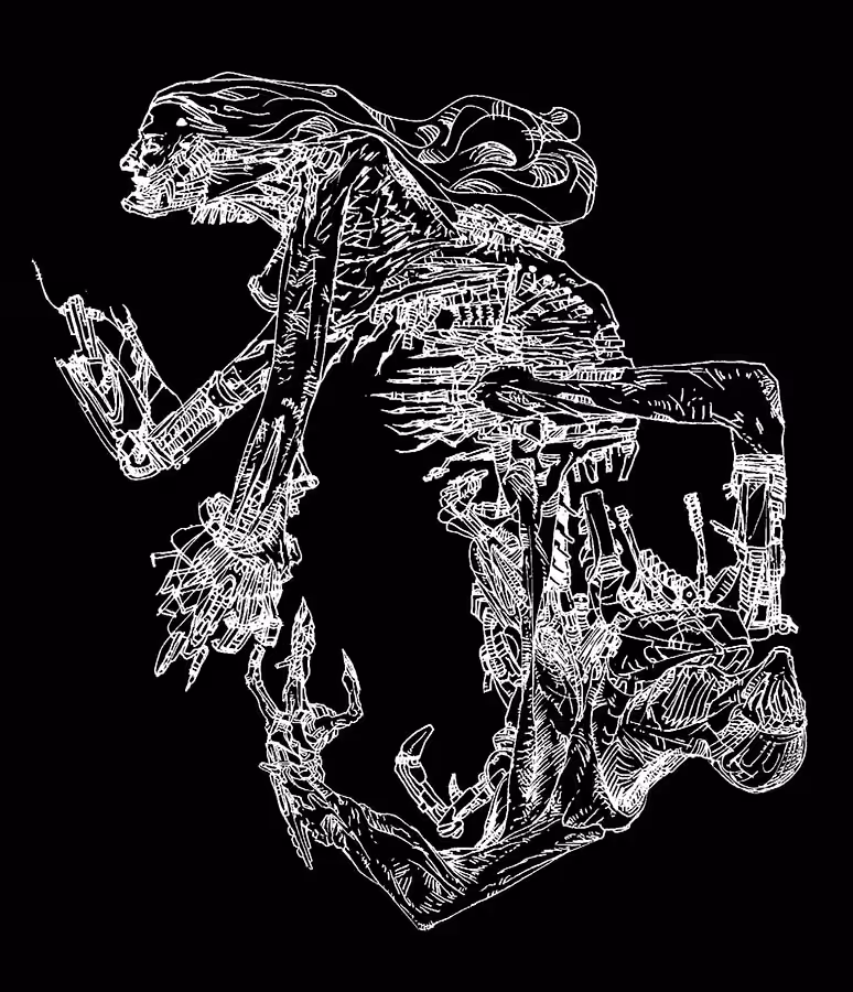 Digital Artworks: Two sides of the same - INVERTED energies