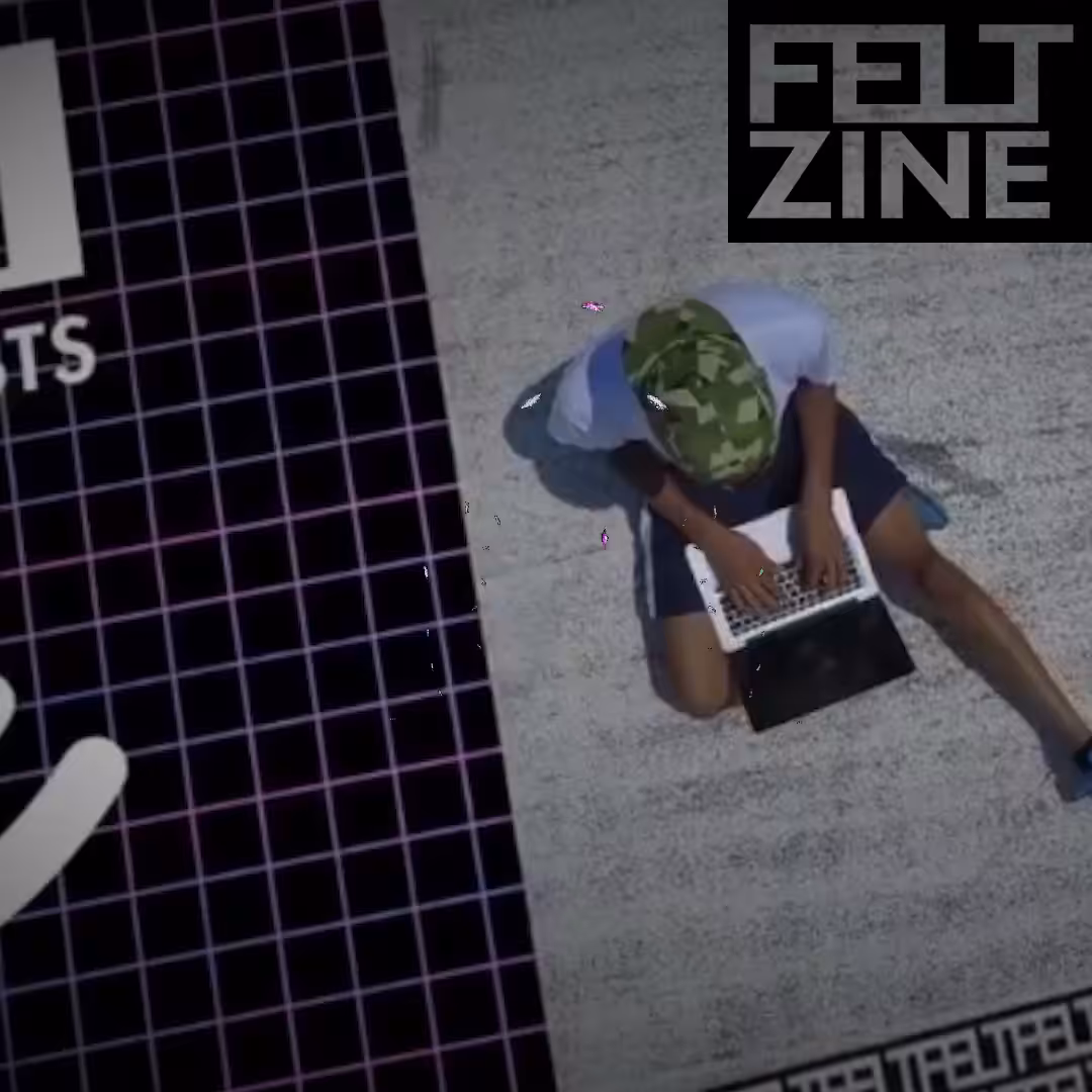Canvas by Felt Zine: Canvas #238: mass surveillance. — vr. — lungs. — black box logo. — bleep