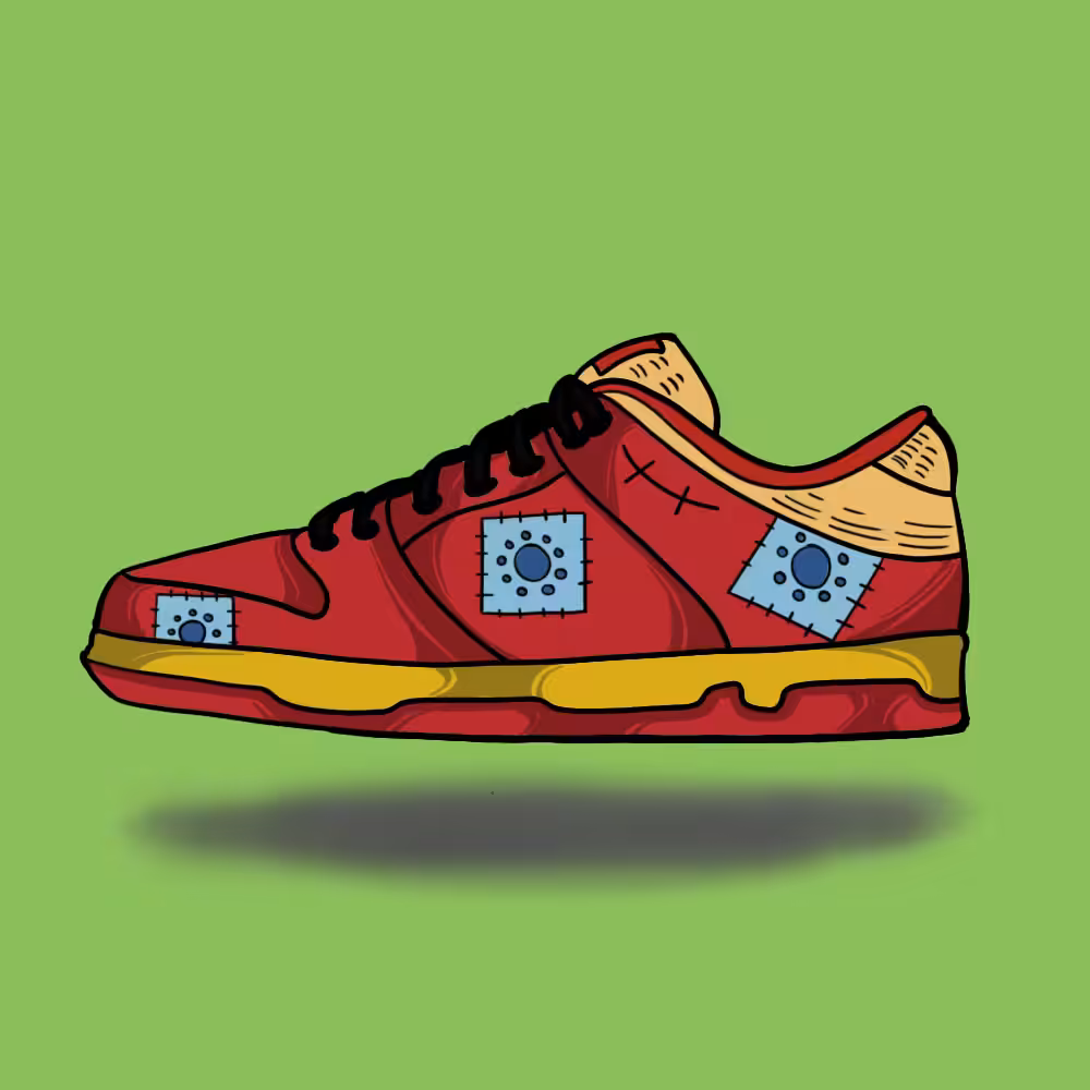 Floatingsneakers LUFFY