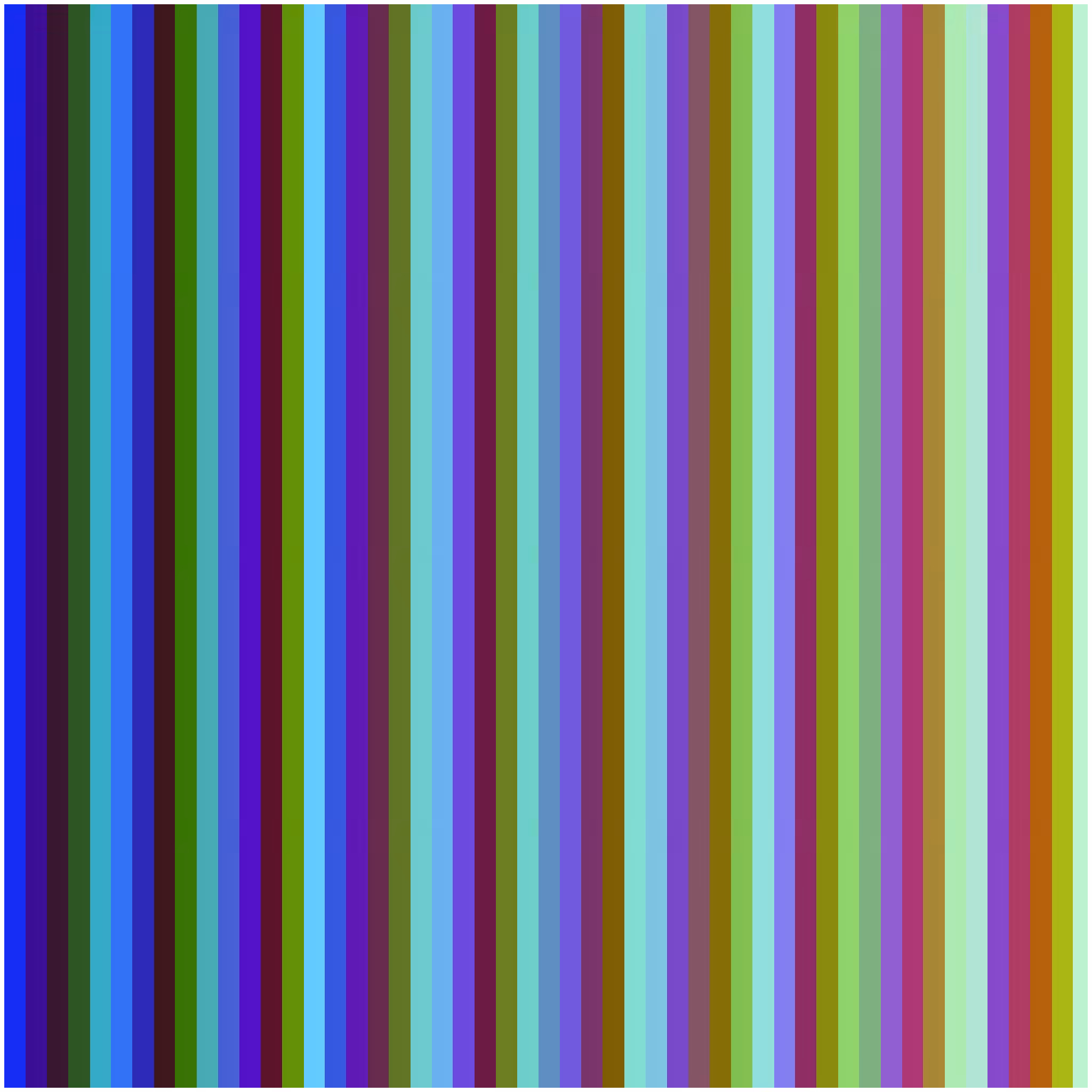 Coloured Lines #1 #5