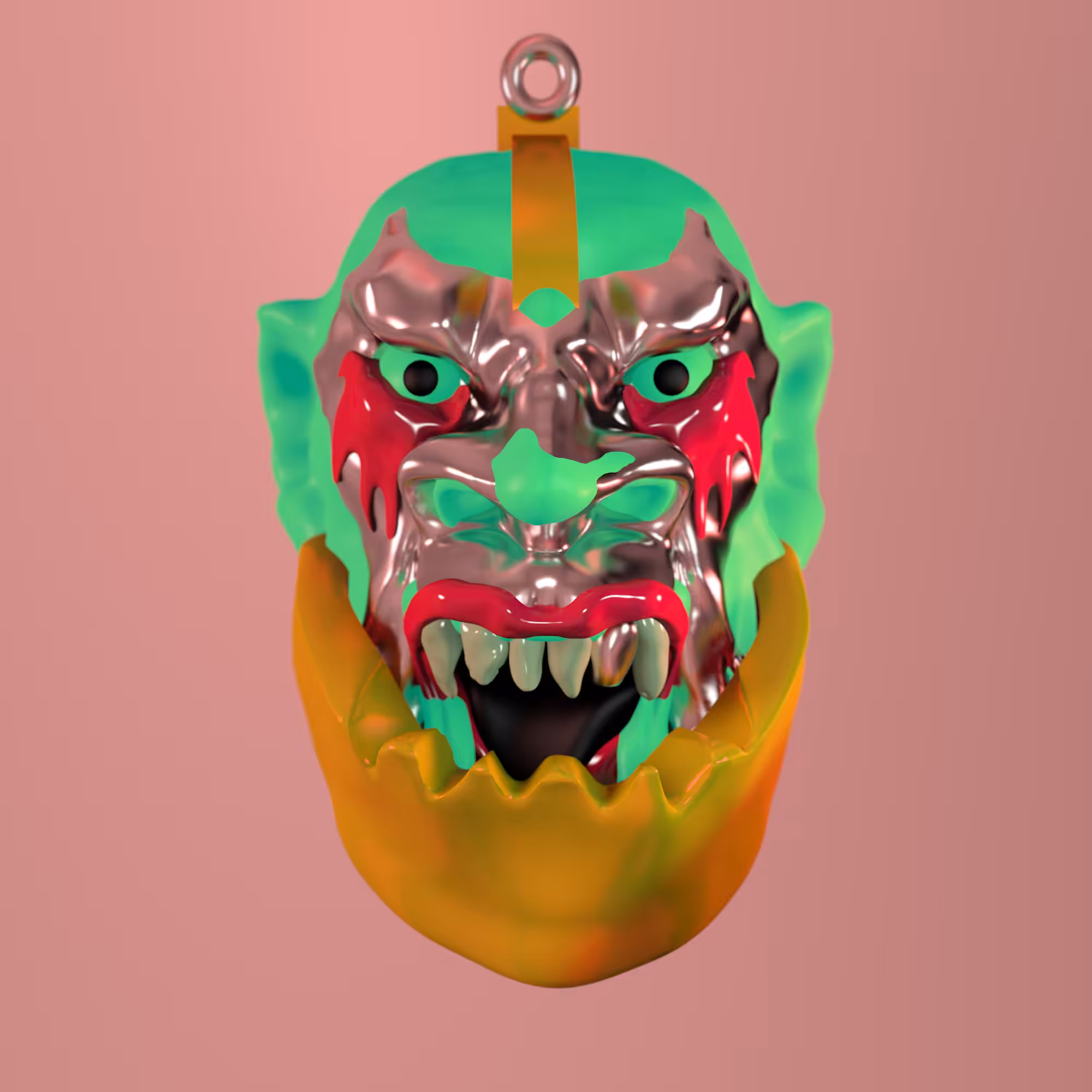 Robotic Phosphor Trapjaw Biest