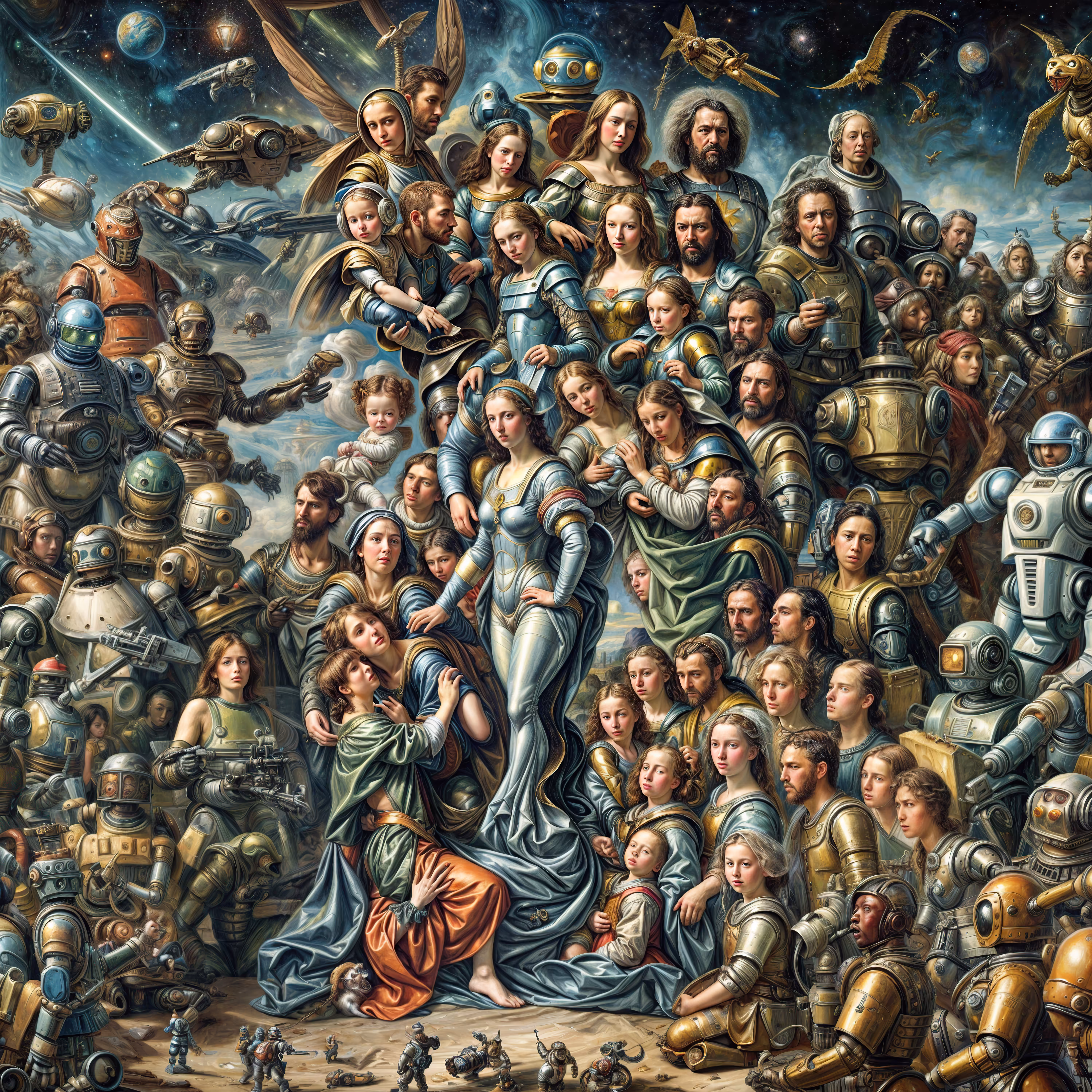 Galactic fresco