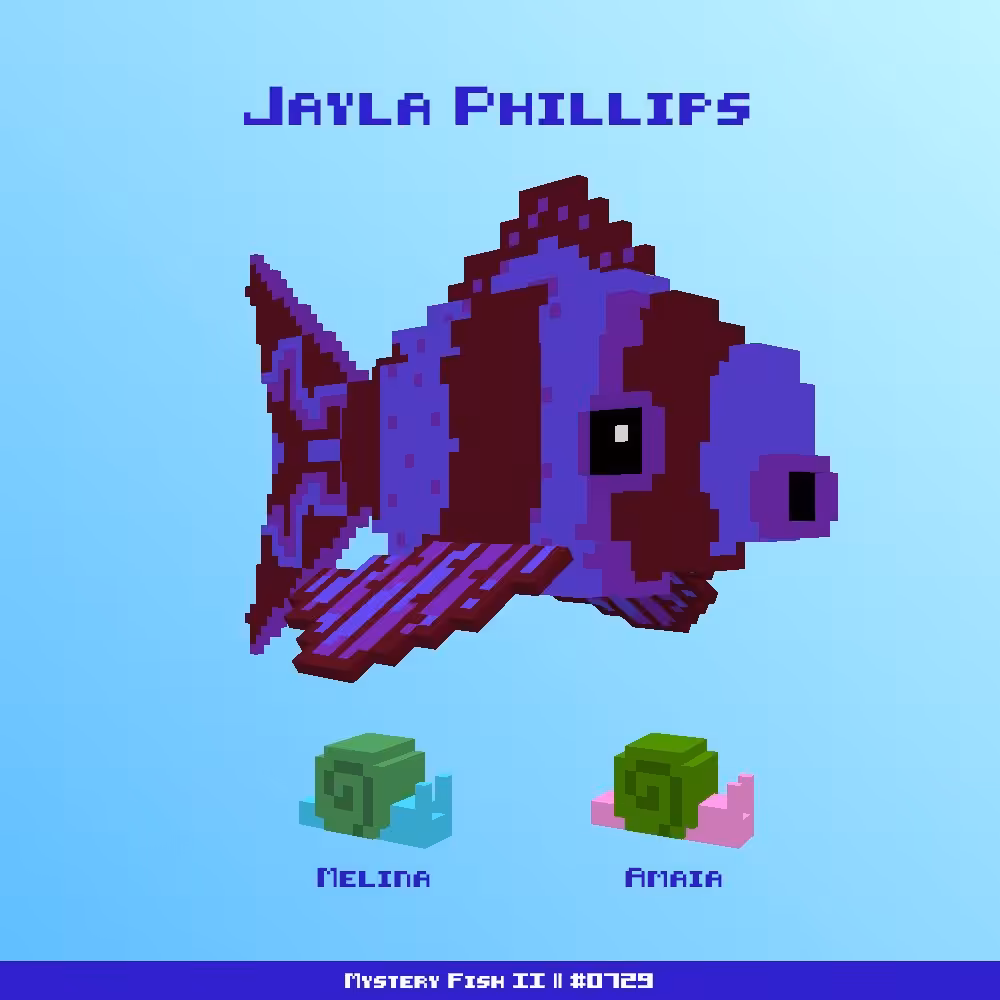 Jayla Phillips :: Mystery Fish 0729/1000 