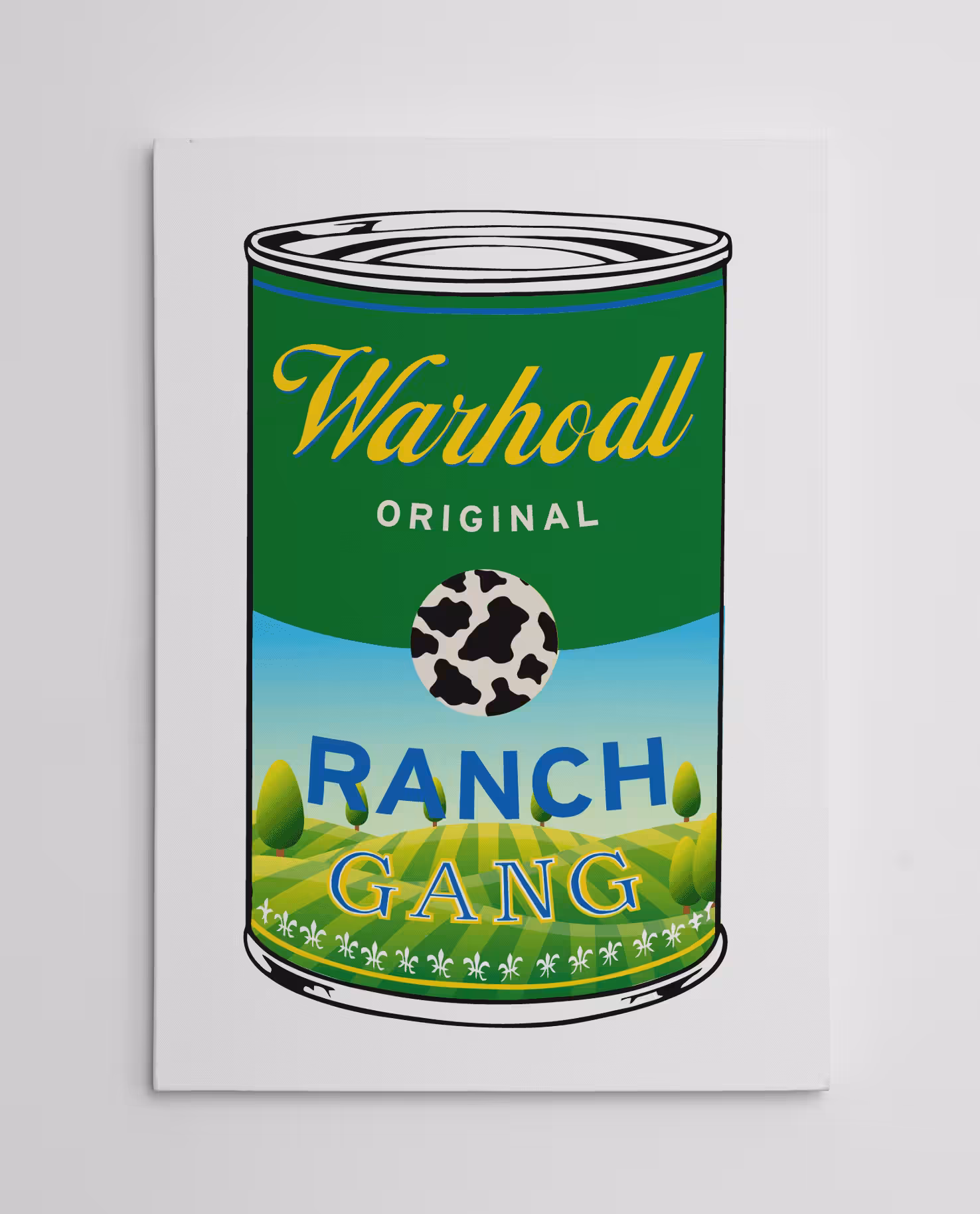 WARHODL Artist Proof "RANCH GANG" Original Can