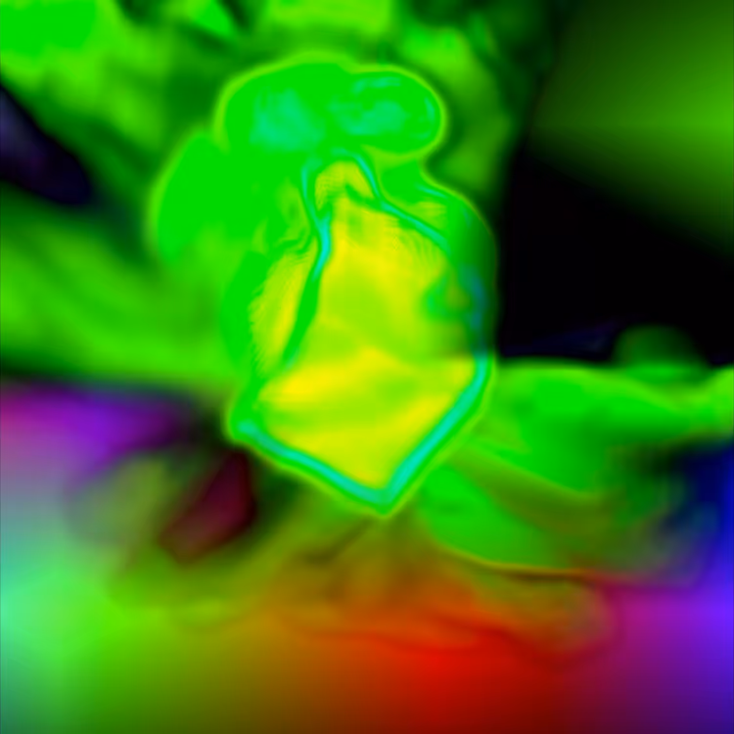 Hallucinations of Cube in the Mind of a Video Synthesizer