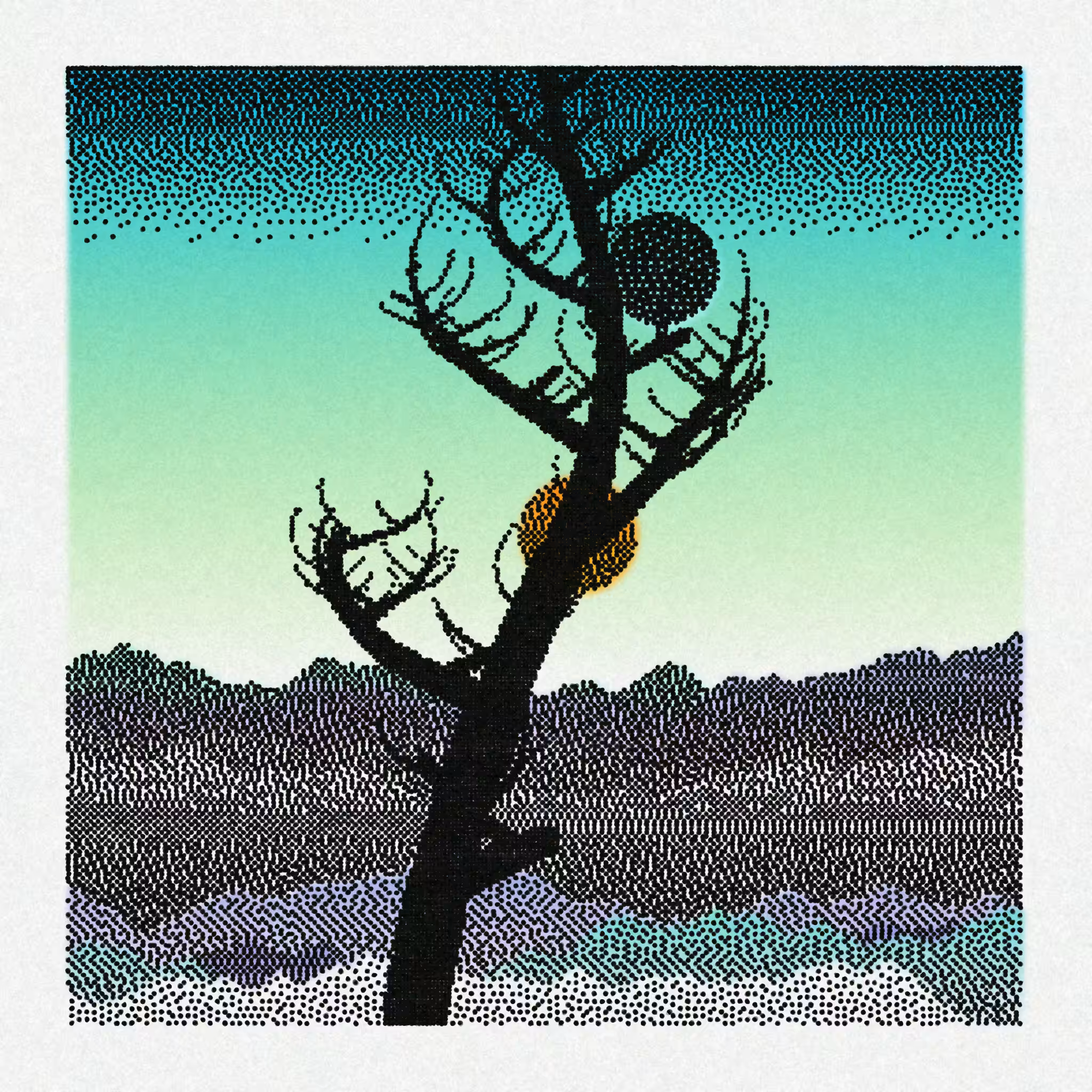 Dithered Branches #251